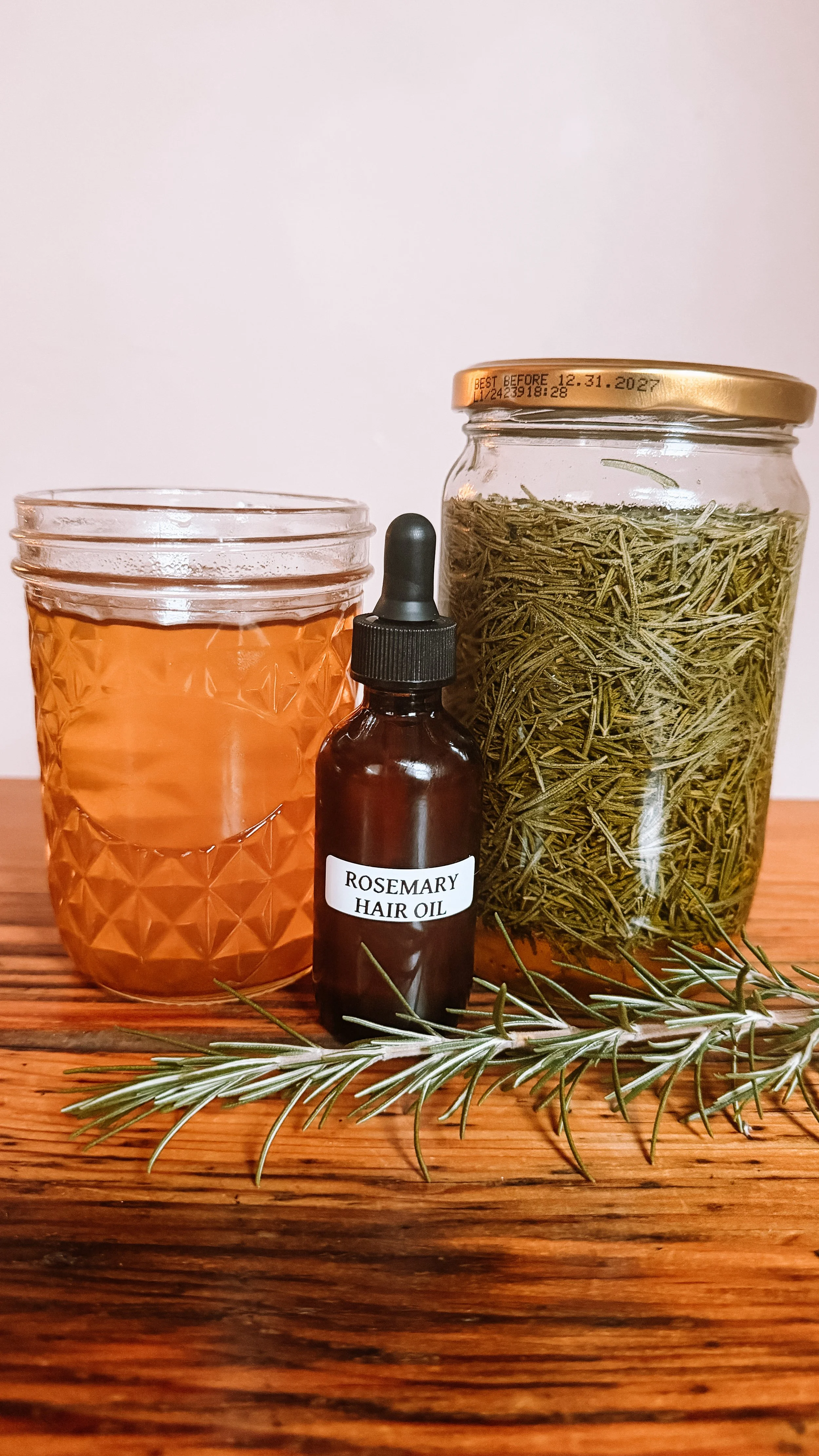 Rosemary Jojoba Hair & Scalp Oil - 2 oz