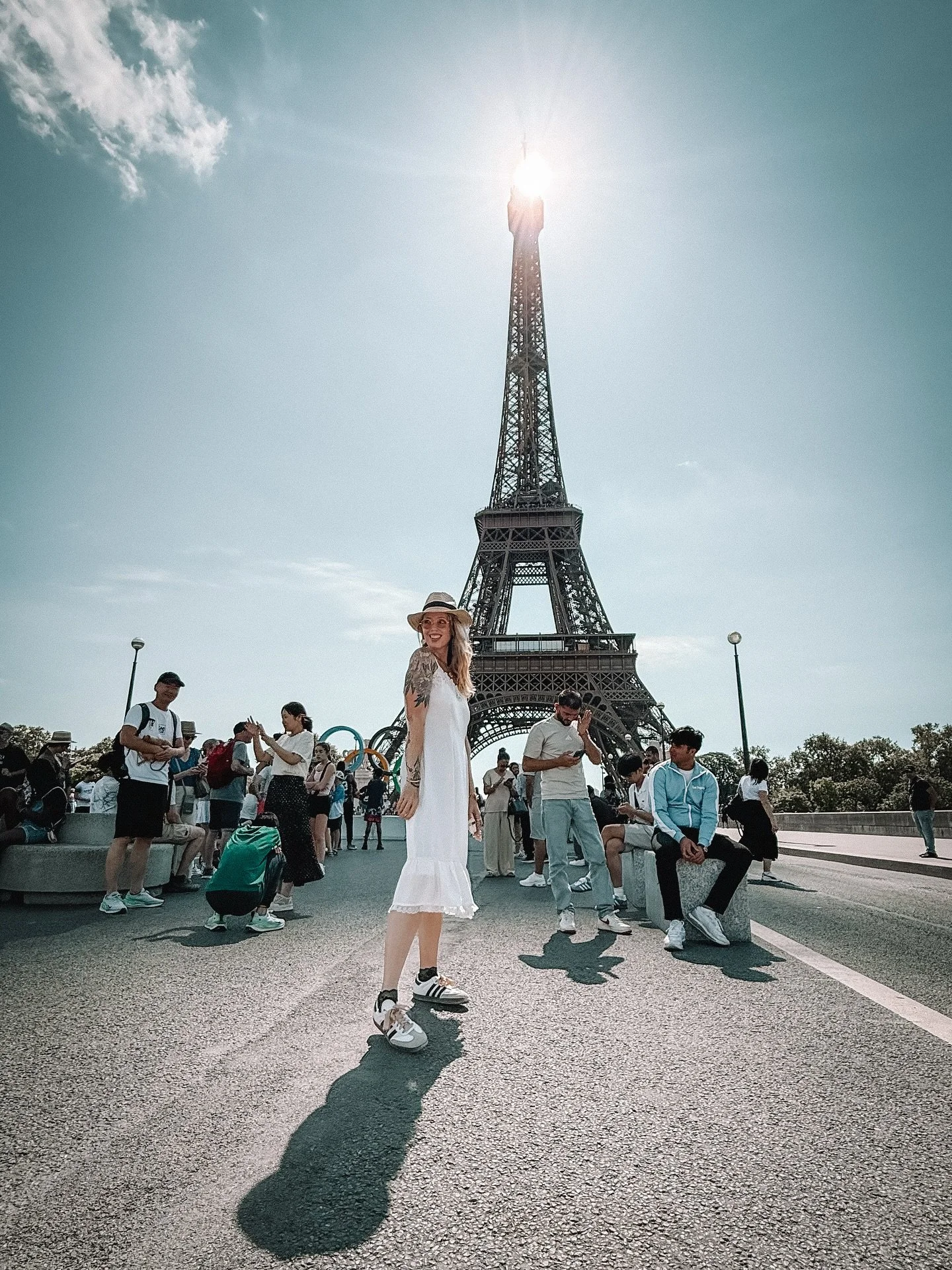 PARIS > Brussels > Berlin 

Scenes from the first leg: Eiffel Tower, Free P@lest!ne, Sacr&eacute; Coeur, Montmartre - site of the #ParisCommune and the museum where you can just hang out in Rodin&rsquo;s house, caf&eacute; + bike culture, Notre