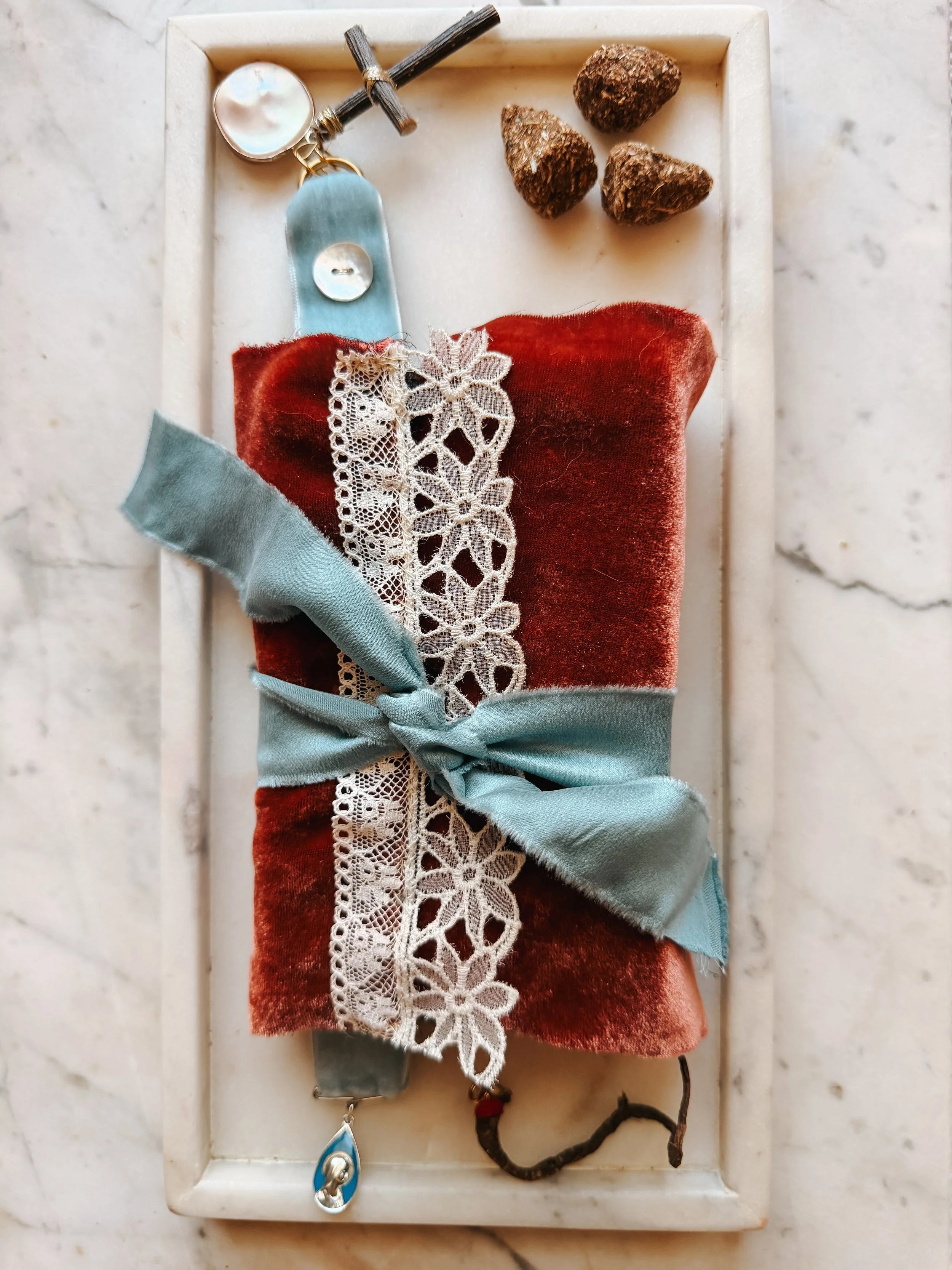 Psalmbook Divination Kit - Copper Velvet