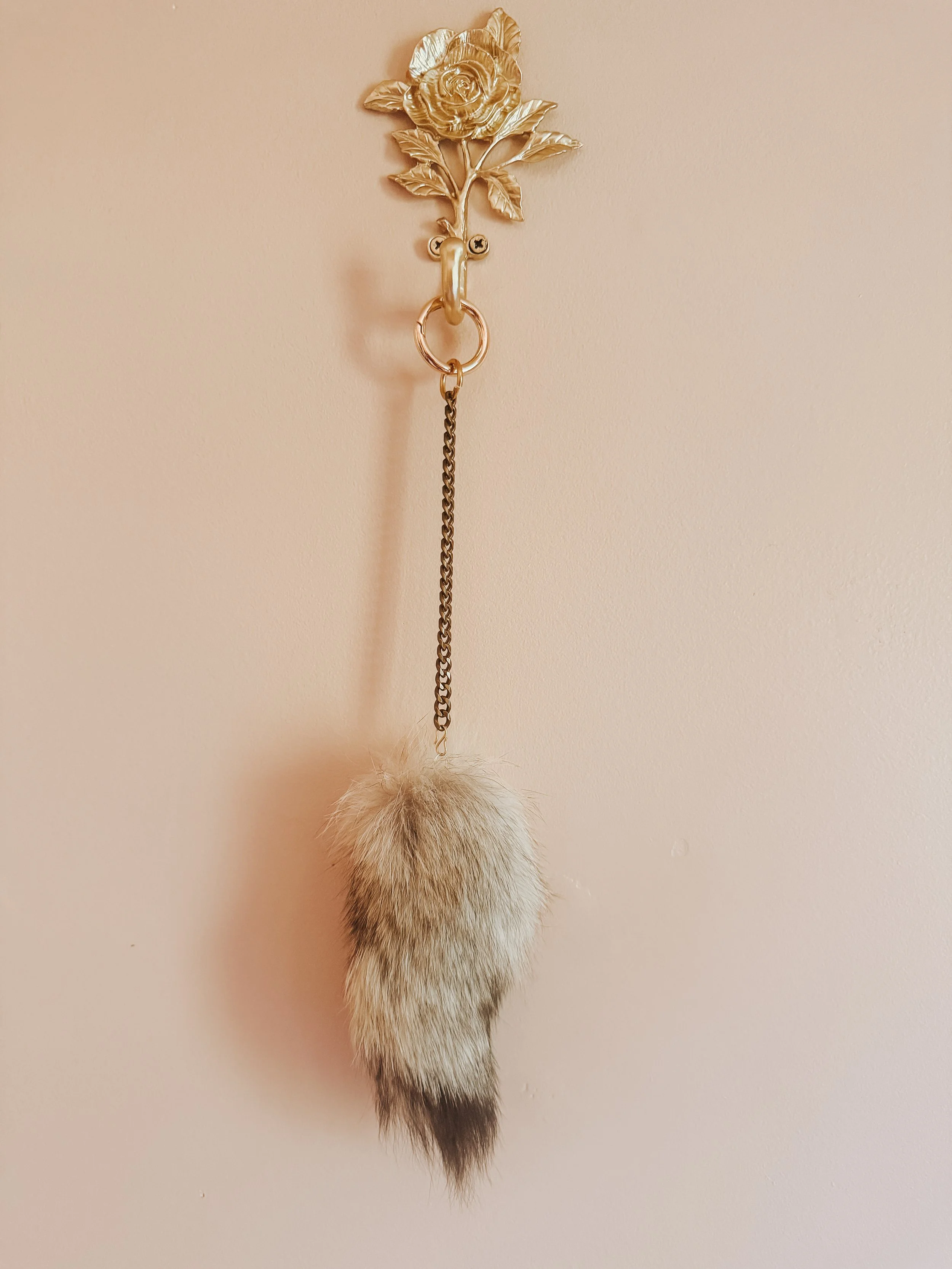 Fur Purse Charm