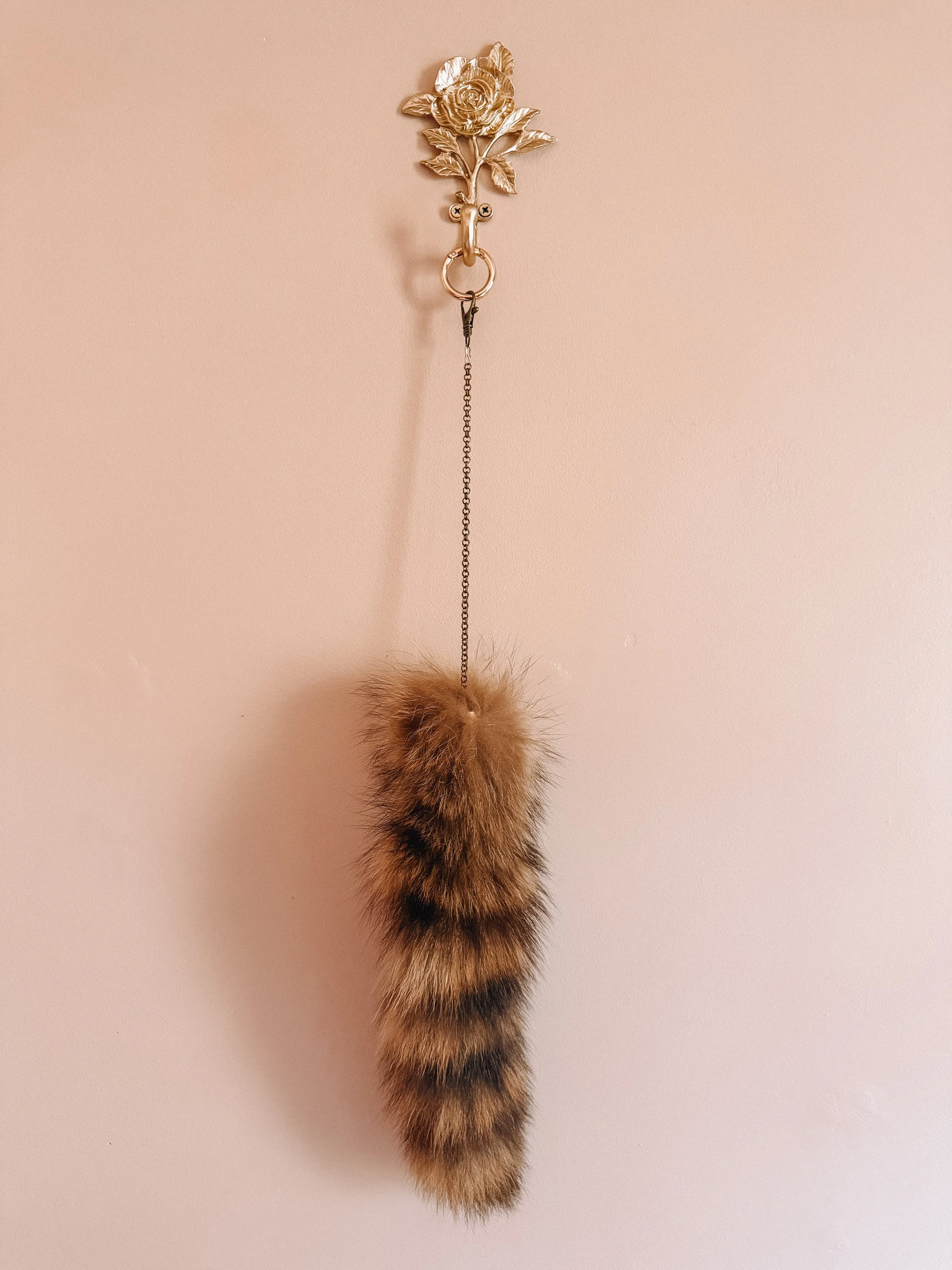 Fur Purse Charm