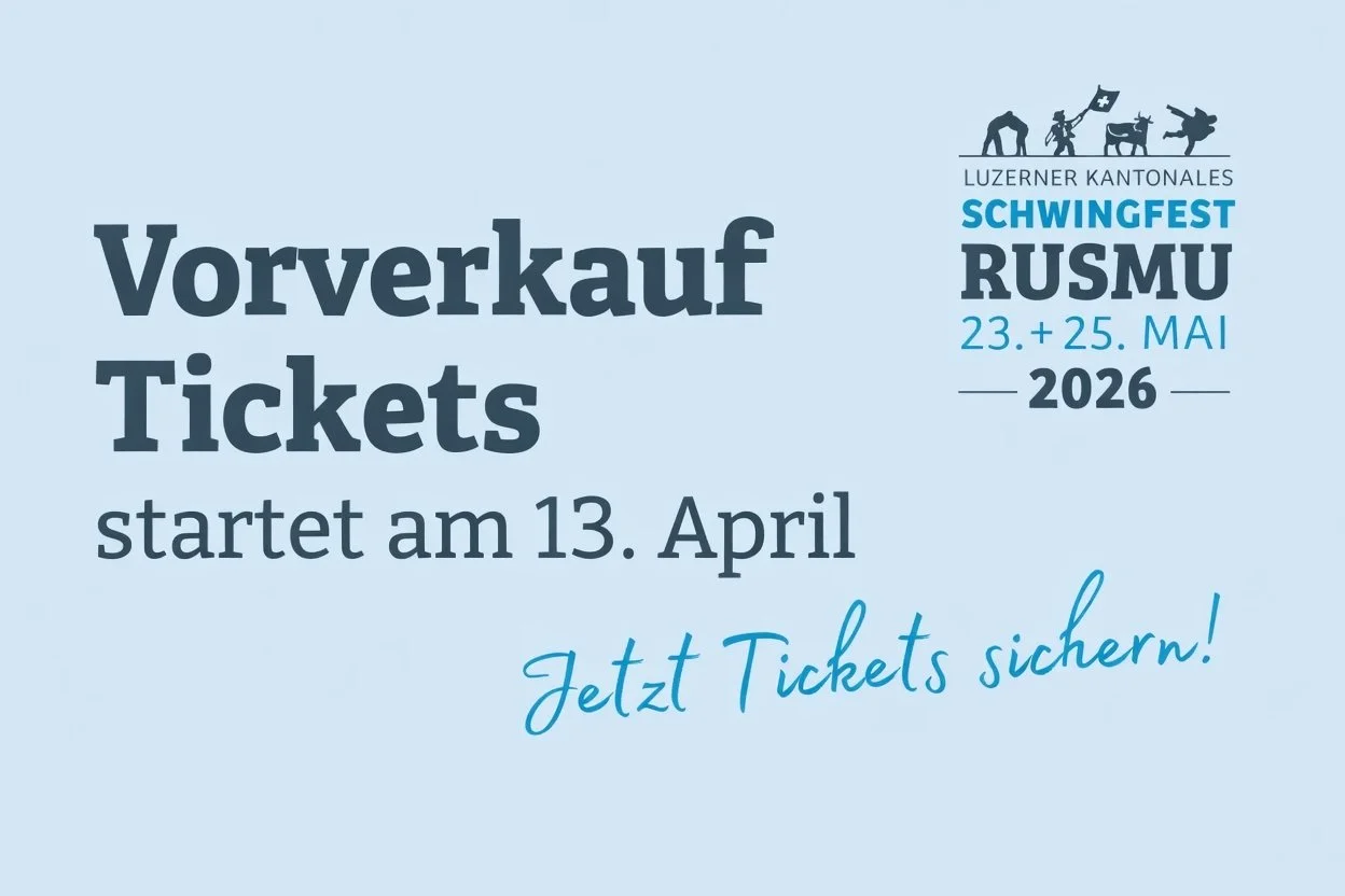 Vorverkauf Tickets startet am 13. April