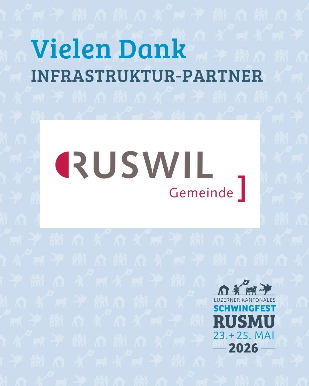 Das Luzerner Kantonale Schwingfest in Ruswil r&uuml;ckt immer n&auml;her. Die Vorbereitungen laufen bereits. 

Ohne unsere Sponsoren w&auml;re das alles nicht m&ouml;glich. Ein grosses DANKE an unsere Infrastruktur Partner @gemeinderuswil  f&uuml;r d