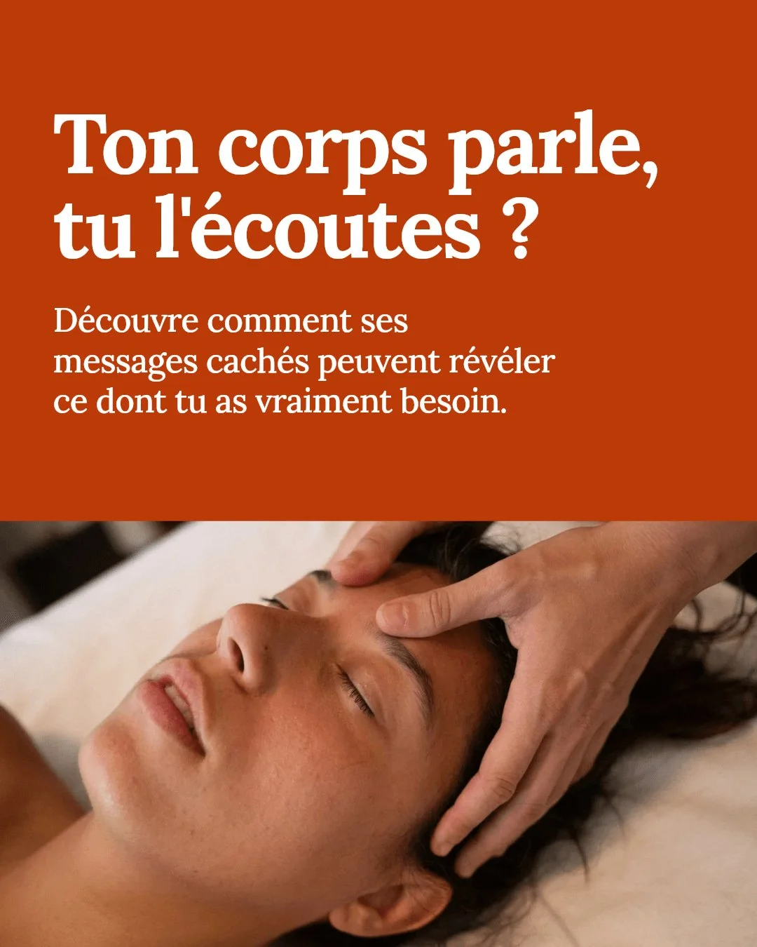 Ton corps t'envoie des messages subtils chaque jour &mdash; es-tu pr&ecirc;t&middot;e &agrave; les entendre ?

Fatigue persistante, tensions qui s'installent, &eacute;motions refoul&eacute;es&hellip; Ce sont autant de signaux que ton corps te transme