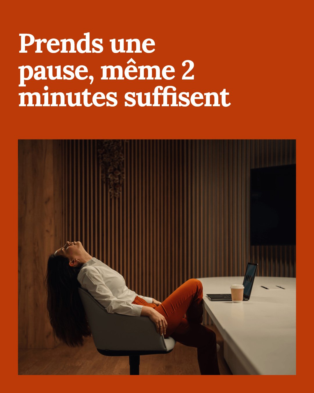 Tu as un emploi du temps charg&eacute;, mais ton bien-&ecirc;tre ne doit pas passer &agrave; la trappe.

Voici 5 astuces simples pour int&eacute;grer des pauses bien-&ecirc;tre efficaces, m&ecirc;me dans la course du quotidien :

&bull; Respire profo