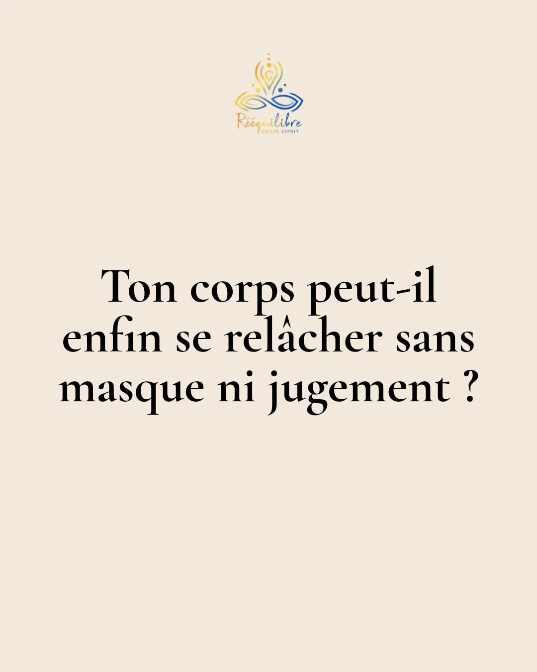 Ton corps se sent-il vraiment libre de se rel&acirc;cher ?

Cr&eacute;er un espace inclusif, c'est offrir plus qu'un lieu : c'est b&acirc;tir une s&eacute;curit&eacute; o&ugrave; chaque tension peut fondre, sans masque ni jugement. Ici, ton corps tro