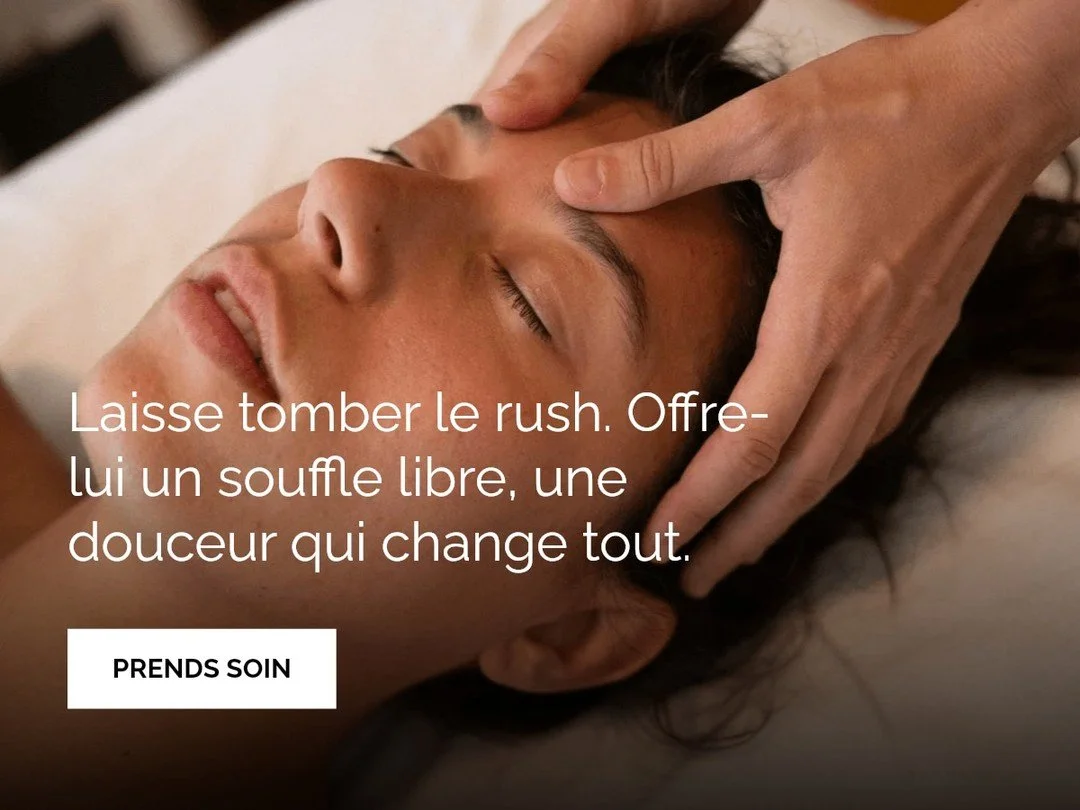 Ton cou crie silencieusement &agrave; l'aide, juste avant le tumulte du printemps. Et si tu lui offrais enfin cette pause qu'il r&eacute;clame depuis trop longtemps ? Laisse tomber la course et accueille cet instant de douceur et de pr&eacute;sence. 