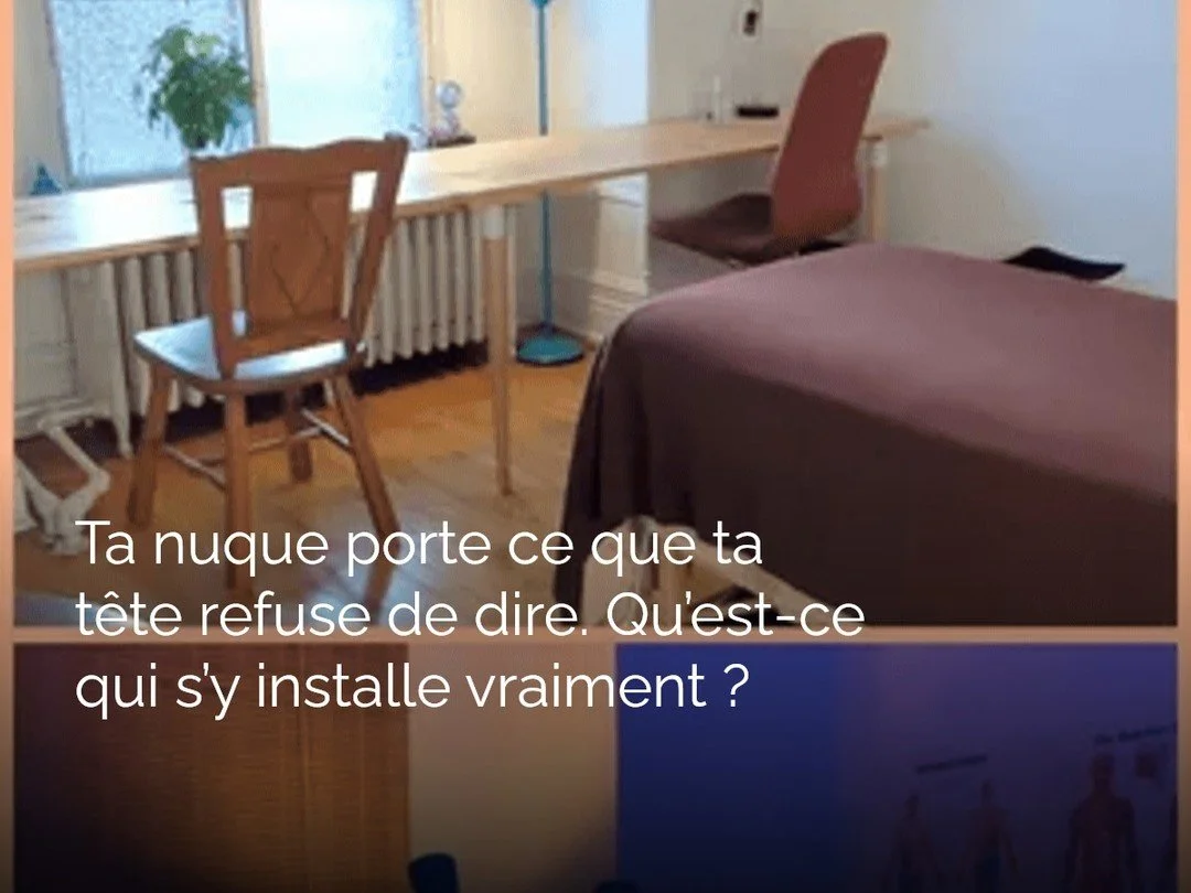 Ta nuque t'en parle, mais tu l'&eacute;coutes ? Ce petit poids, cette tension qui s'installe sans bruit, c'est la charge mentale qui s'invite et s'accroche, souvent sans qu'on s'en rende compte. Le corps ne ment pas, il r&eacute;v&egrave;le ce que la