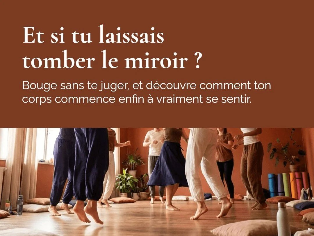 Et si tu bougeais sans te juger ?

Quand ton corps cesse de se corriger, il commence &agrave; se raconter. Il t'invite &agrave; sentir, &agrave; habiter, &agrave; exister sans miroir ni norme.

Que ressens-tu vraiment quand tu bouges librement ?