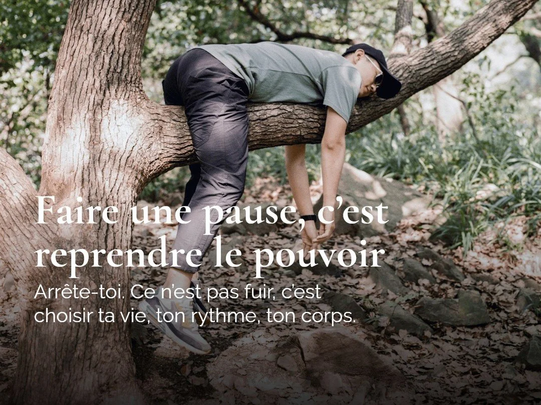 Tu crois que la pause est un luxe ?

Et si c'&eacute;tait plut&ocirc;t une reprise de pouvoir, un acte de force pour te reconnecter &agrave; toi-m&ecirc;me et reprendre la main sur ton &eacute;nergie ? La pause n'est jamais un arr&ecirc;t, c'est le d