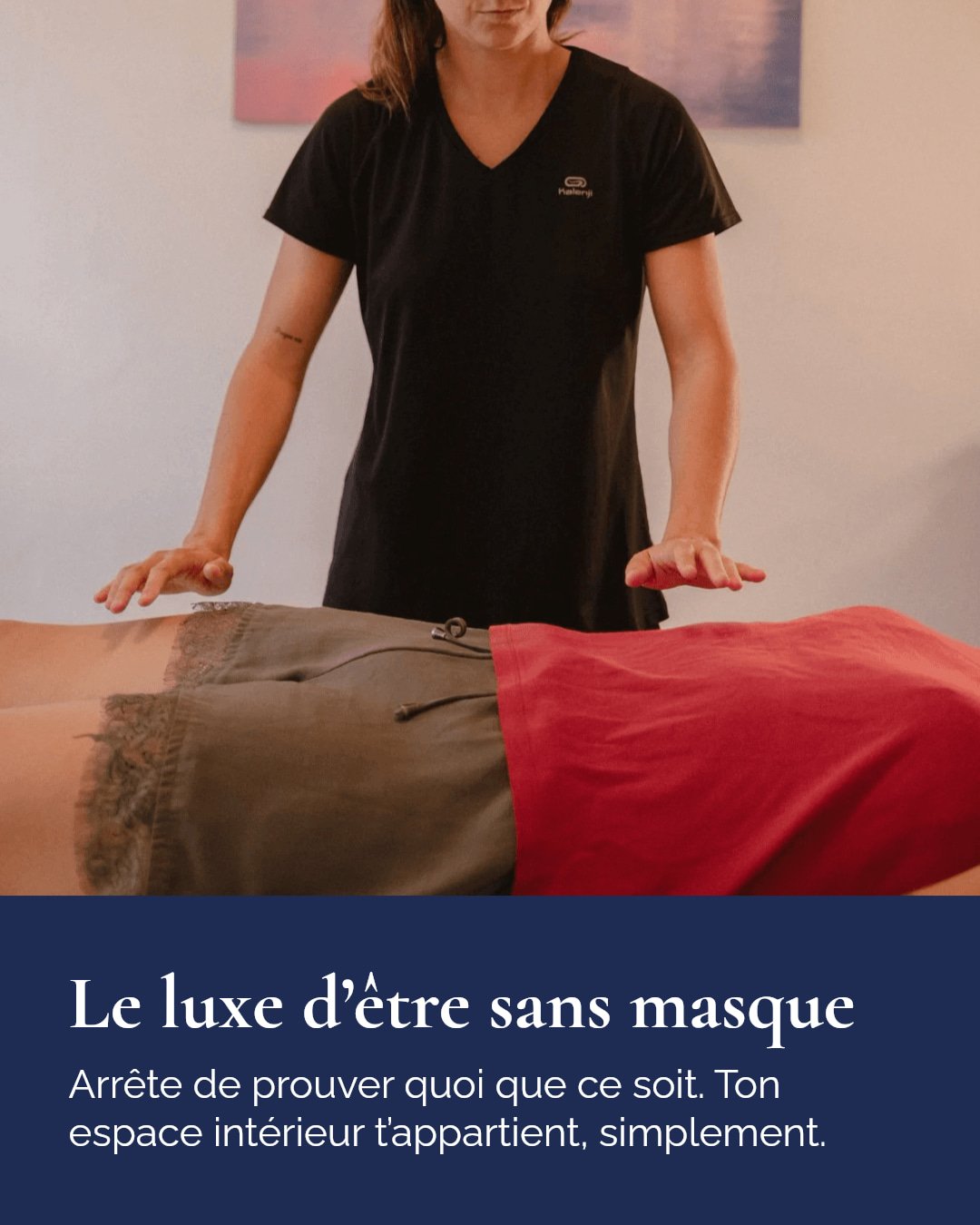 Le vrai luxe, c&rsquo;est d&rsquo;avoir un espace o&ugrave; tu n&rsquo;as rien &agrave; prouver. M&ecirc;me pas ton mieux-&ecirc;tre. Un endroit o&ugrave; tu peux juste &ecirc;tre. Sans masque. Sans effort. Et toi, &agrave; quoi ressemble ton espace 
