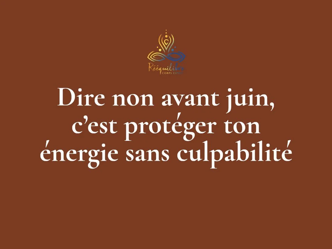 Dire non avant juin, c&rsquo;est pas &ecirc;tre difficile. C&rsquo;est prot&eacute;ger ton &eacute;nergie avant qu&rsquo;elle se disperse. Tu sens parfois ce besoin de faire une pause pour te pr&eacute;server, loin du bruit et des attentes. Et toi, a