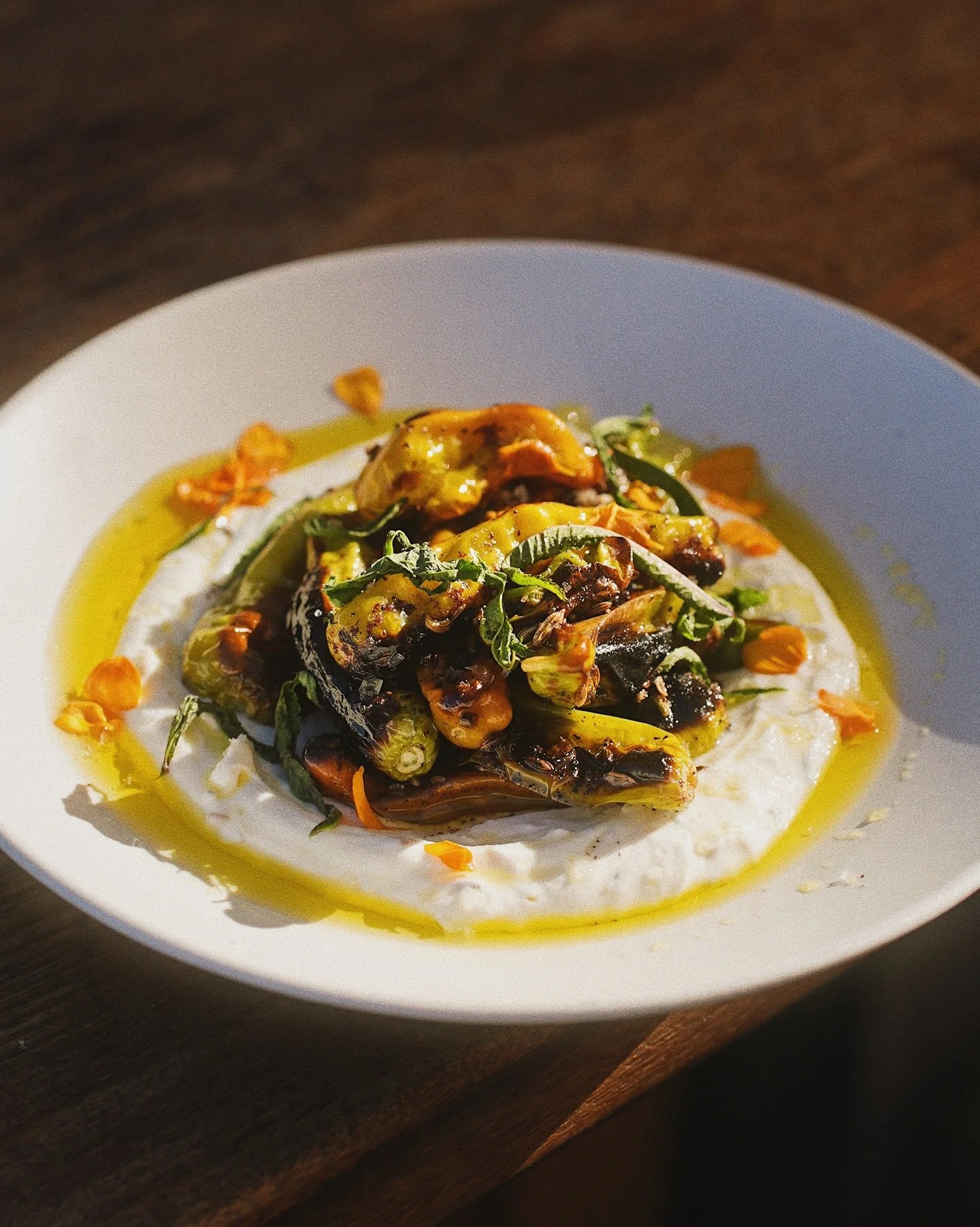 Alright, some tough news and some exciting news.

First up &mdash; we officially had to say goodbye to our roasted carrots over cilantro pesto this past week. After stretching the season as far as we could, it was finally time to let them go. That di