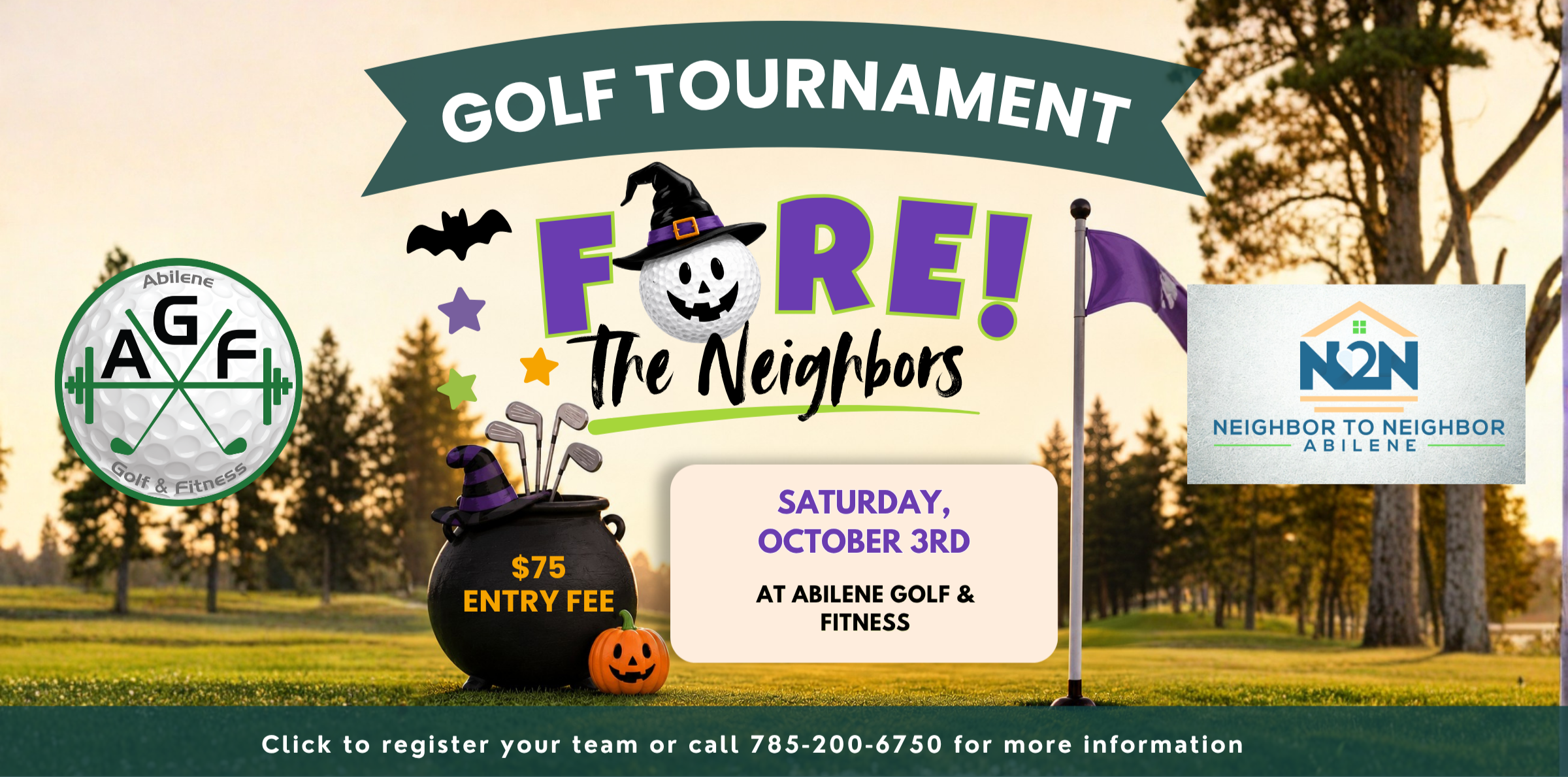 golf tournament flyer image