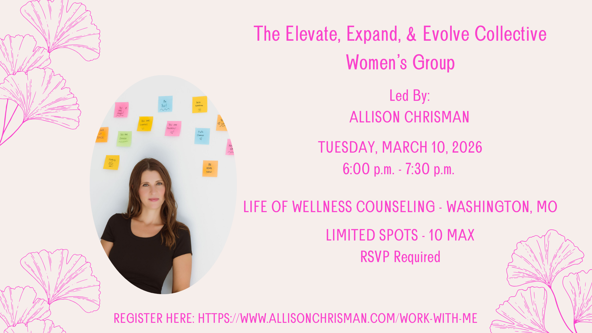 Elevate, Expand, &amp; Evolve Collective: Women’s Group