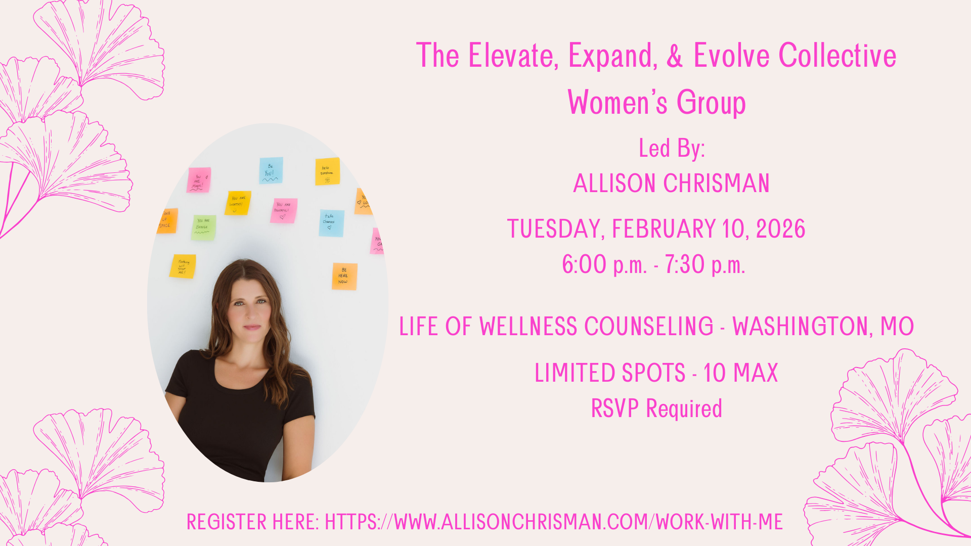 Elevate, Expand, &amp; Evolve Collective: Women’s Group 