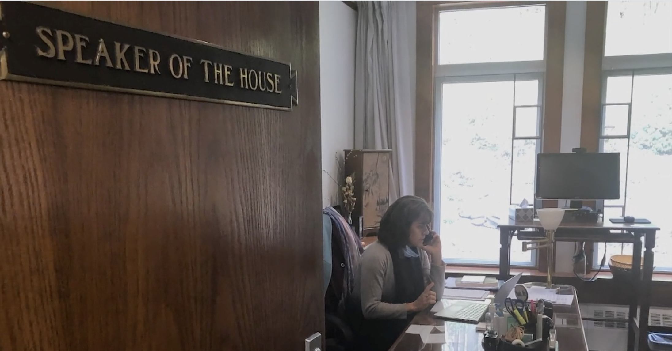 A day in the office.