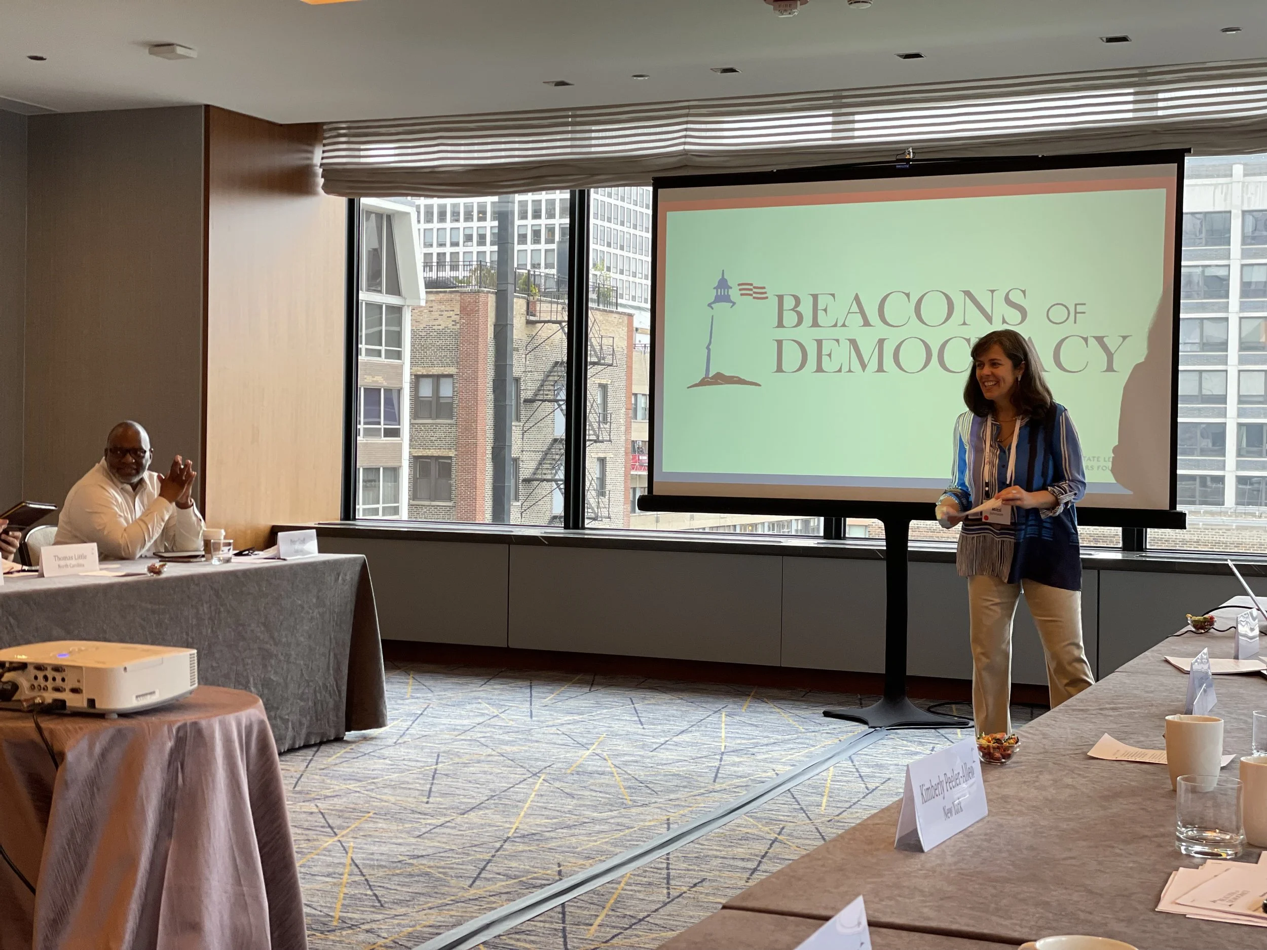 Facilitating the Beacons of Democracy summit, the culmination of a year-long national task force assessing state legislatures.