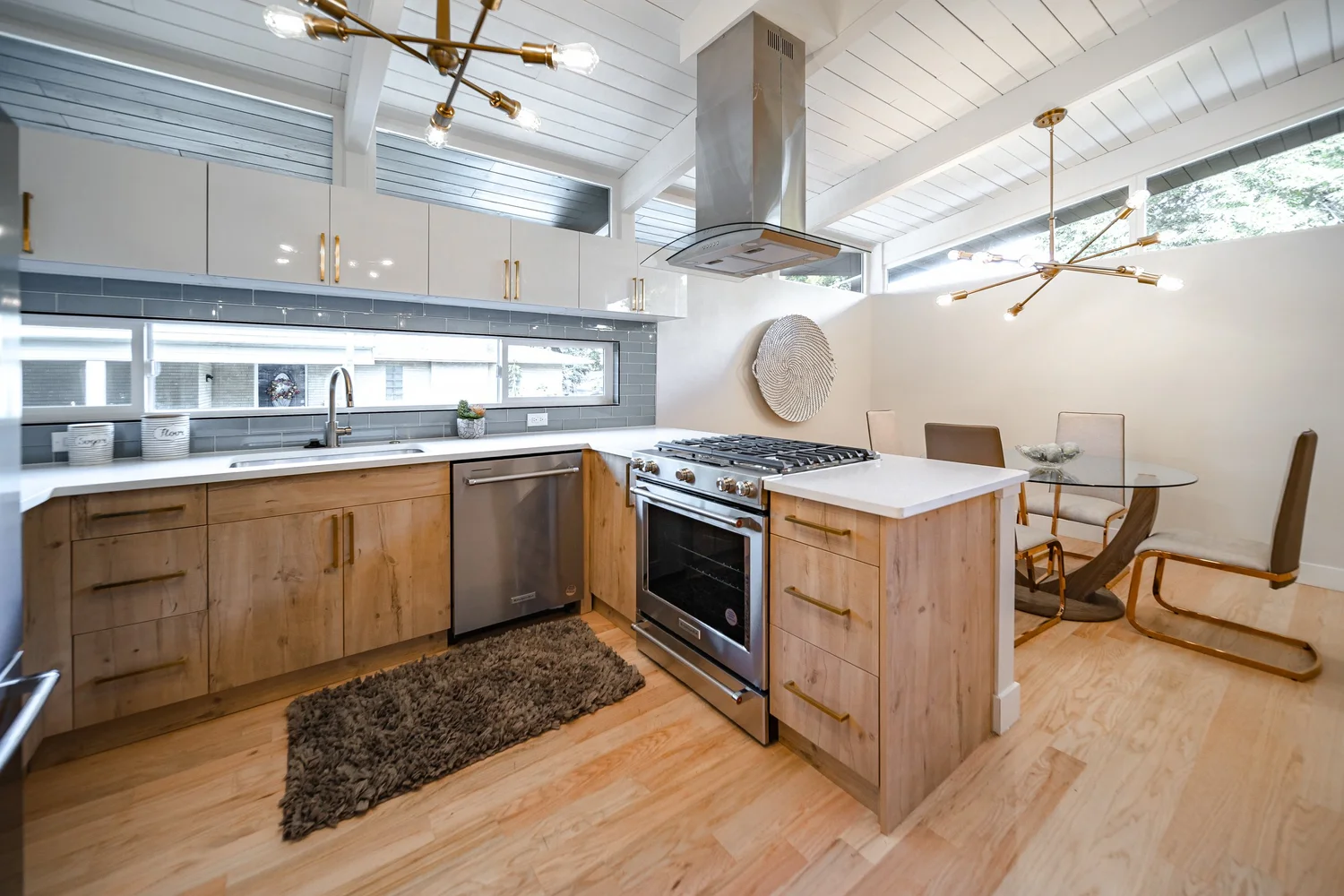 Custom interior with refined finishes