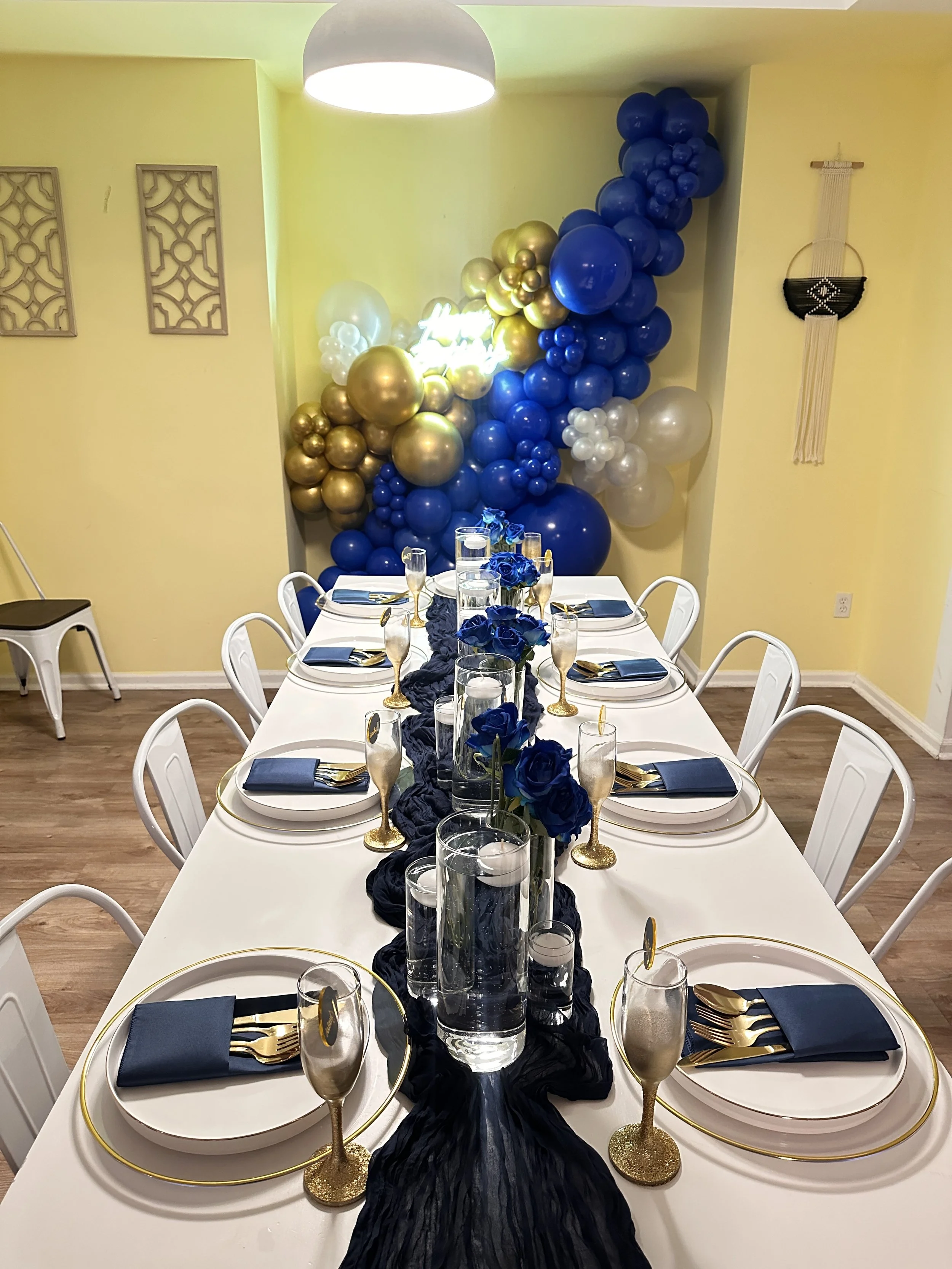 Table Scape and focal point 