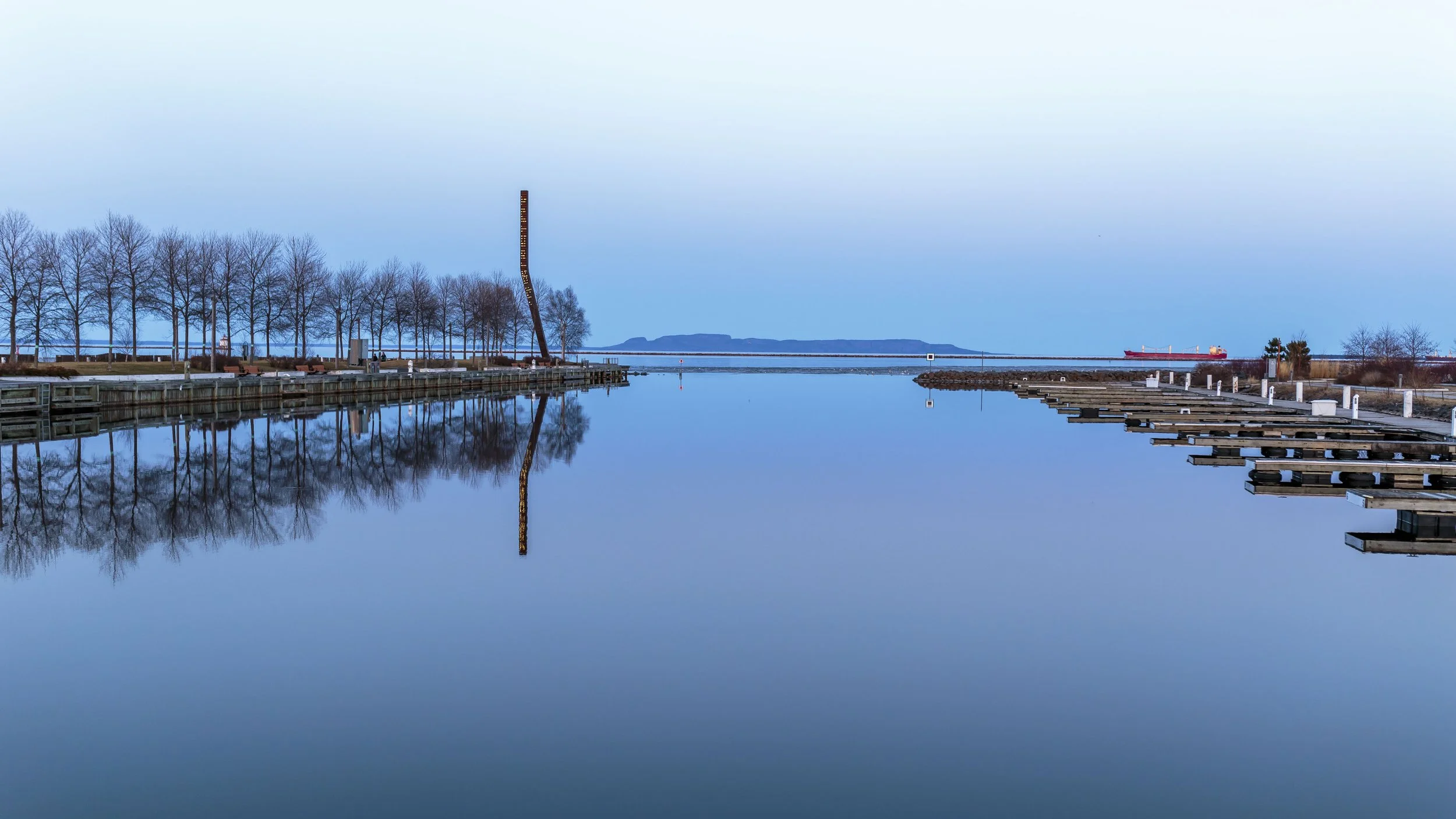 Calm Evening At The Marina.jpg