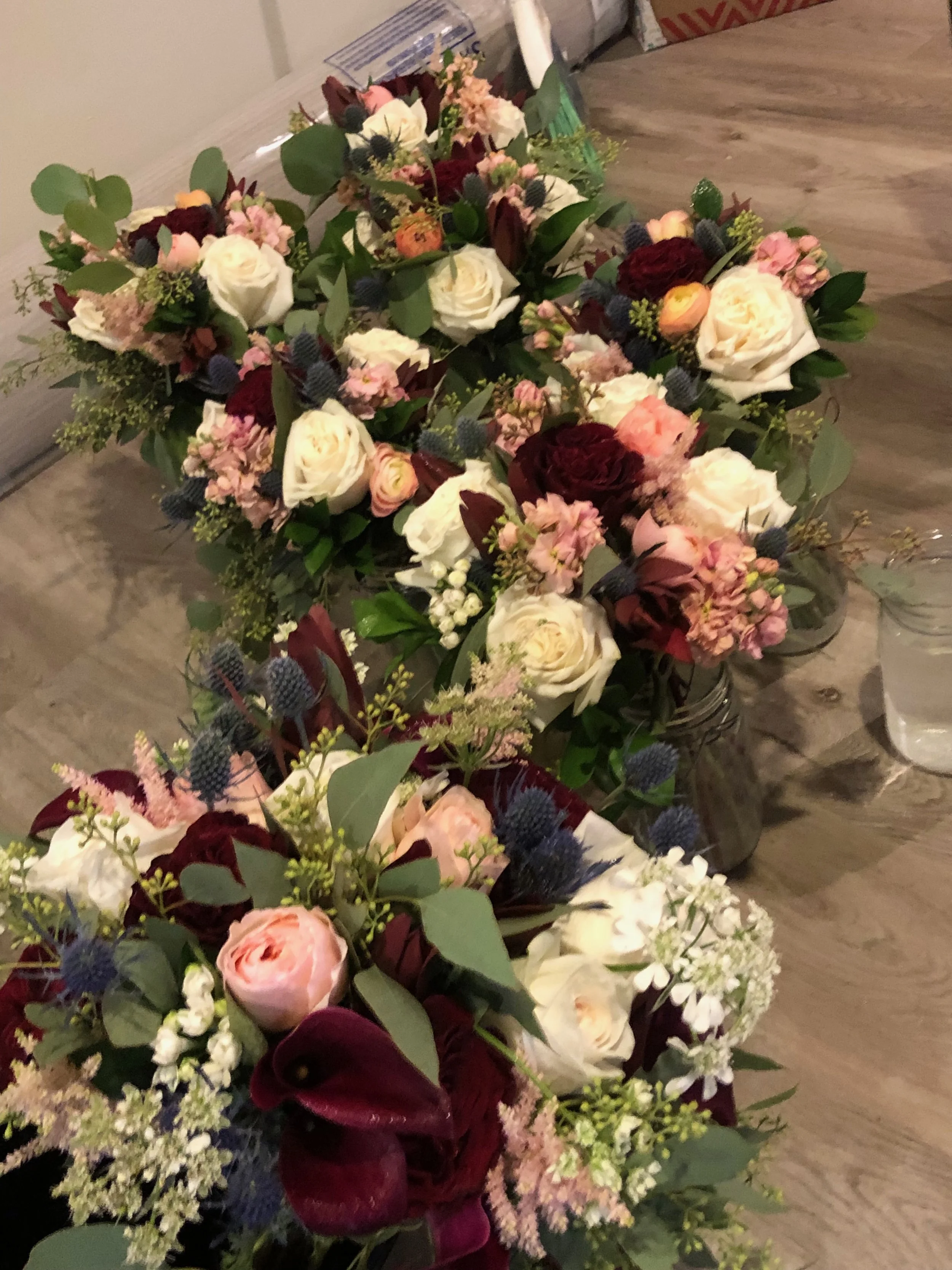 wedding bridesmaids bouquets, Kewaskum Wi