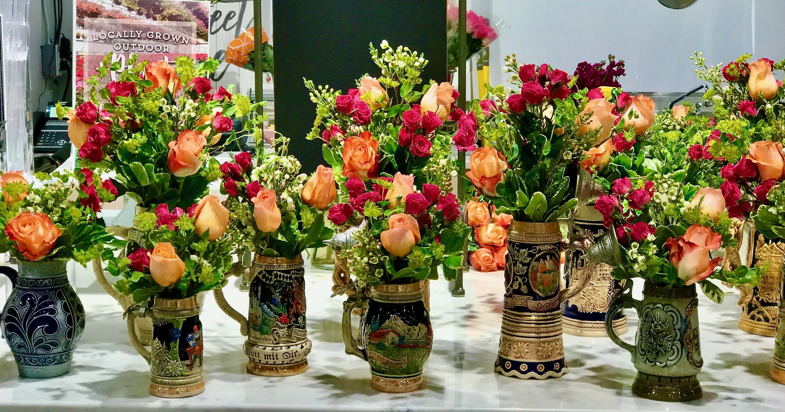 German beer Stein Wedding, Elm Grove, WI 
