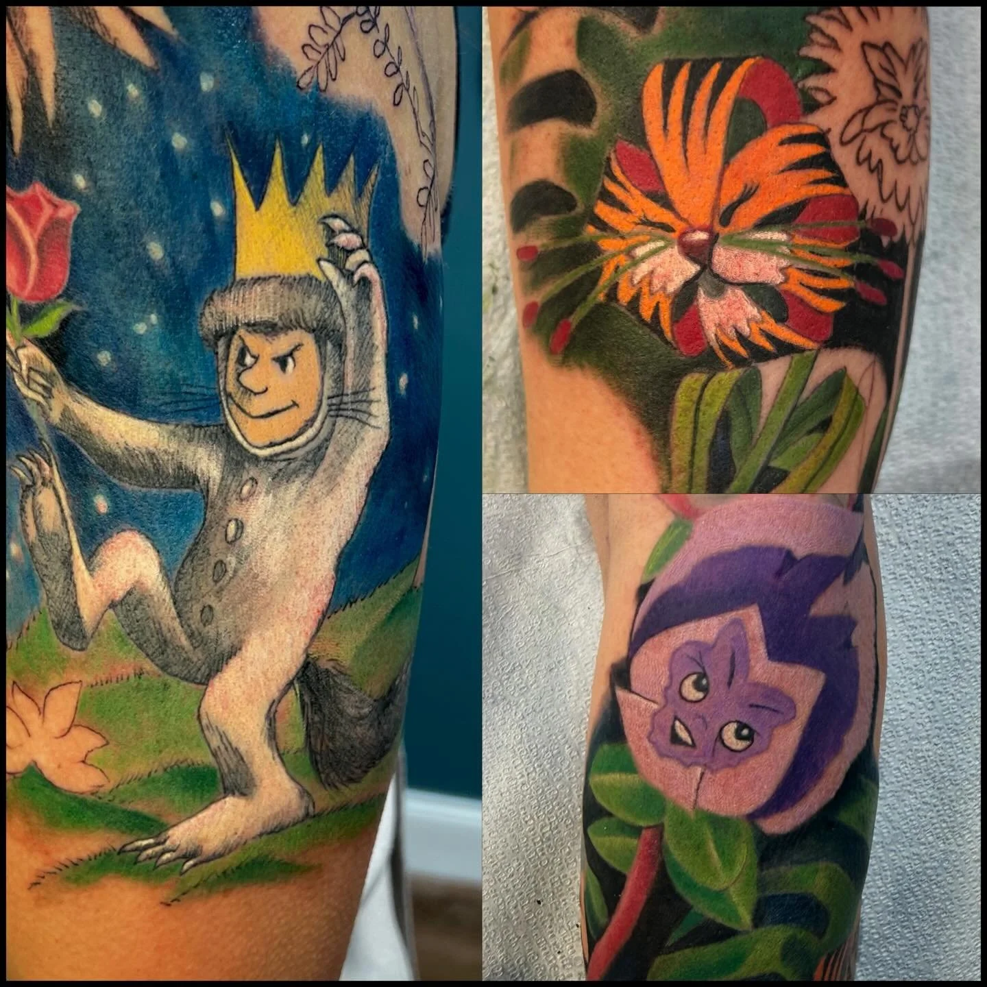 Thank you @jesssicaa.elizabethh  #disneytattoos #wherethewildthingsare #fiveoneseventattoojeannette