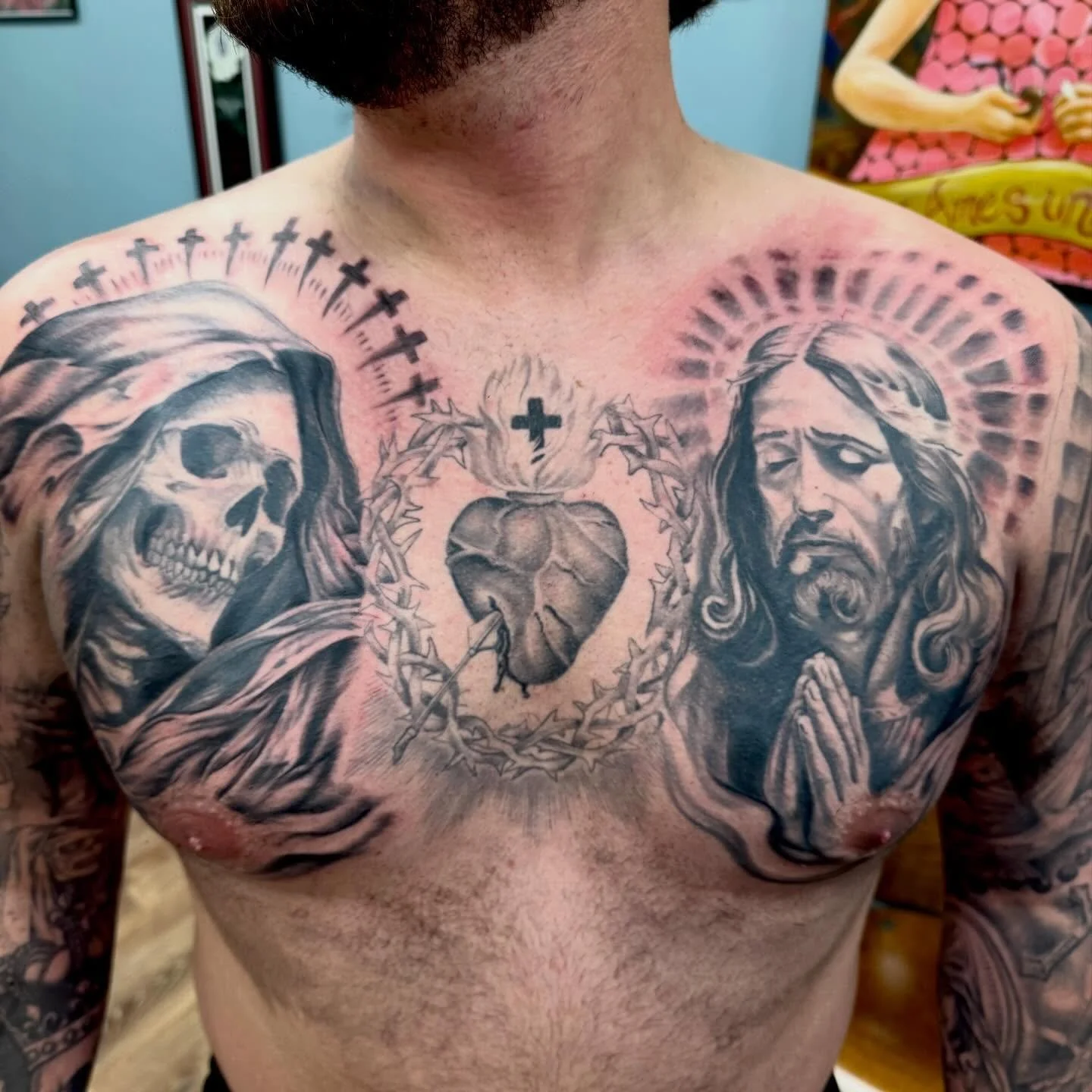 Thanks Cade  #fiveoneseventattoojeannette #byjim #skulltattoo #jtownbabywhat #tattoostacosandbooze