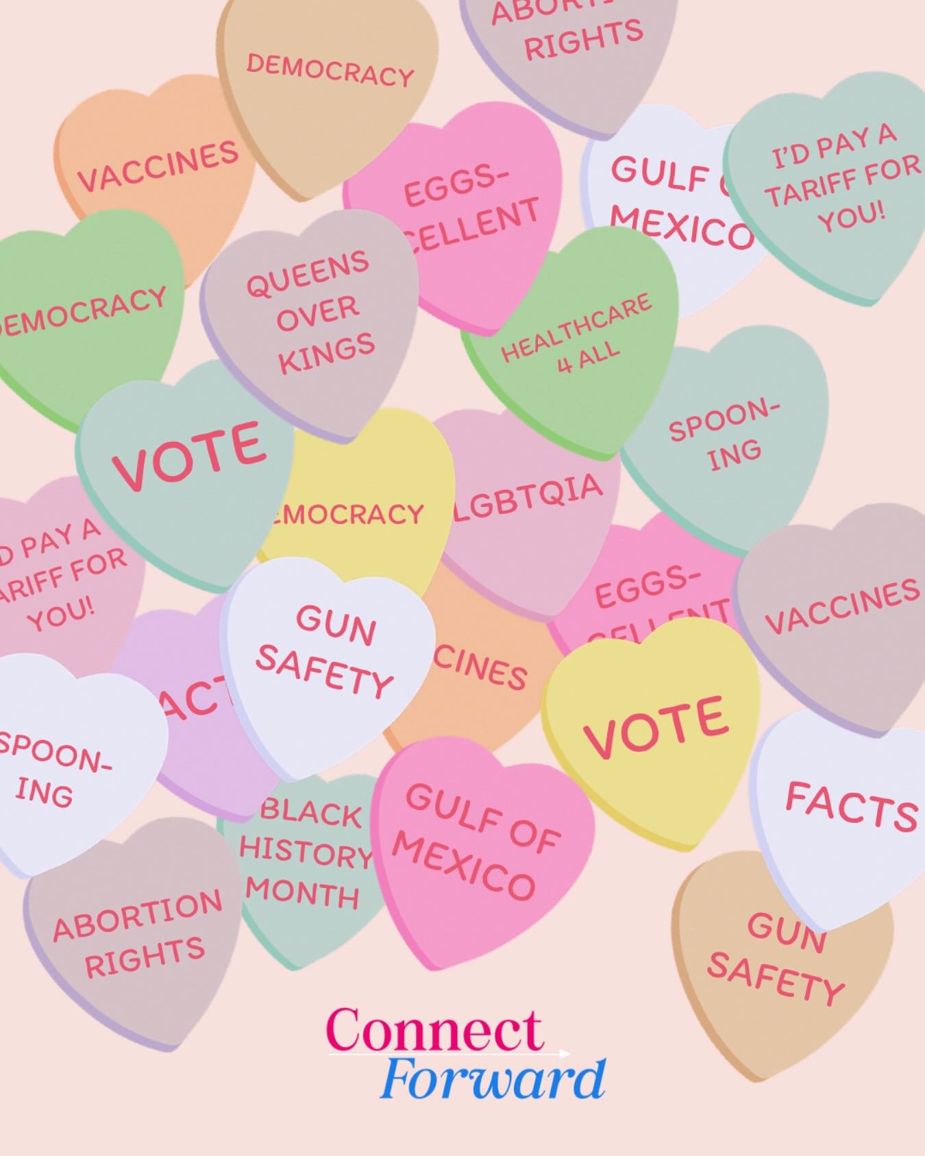 What else do you want on your candy hearts? 💕 #valentinesday