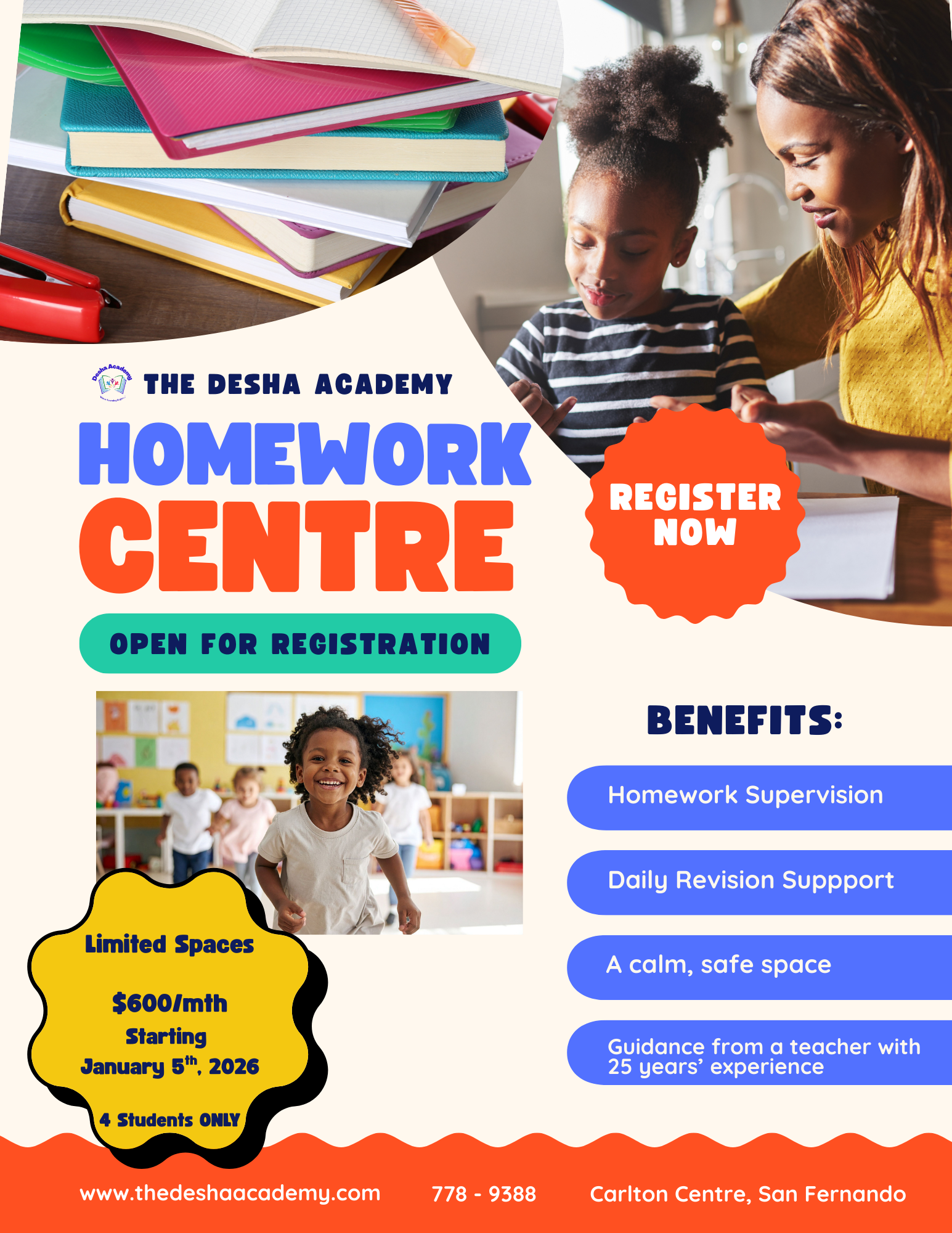 The Desha Academy Homework Centre