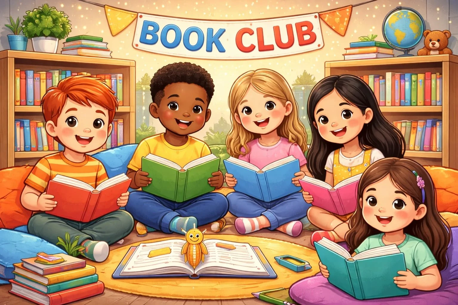 How Can a Children’s Book Club Help Primary School Children Read with Confidence