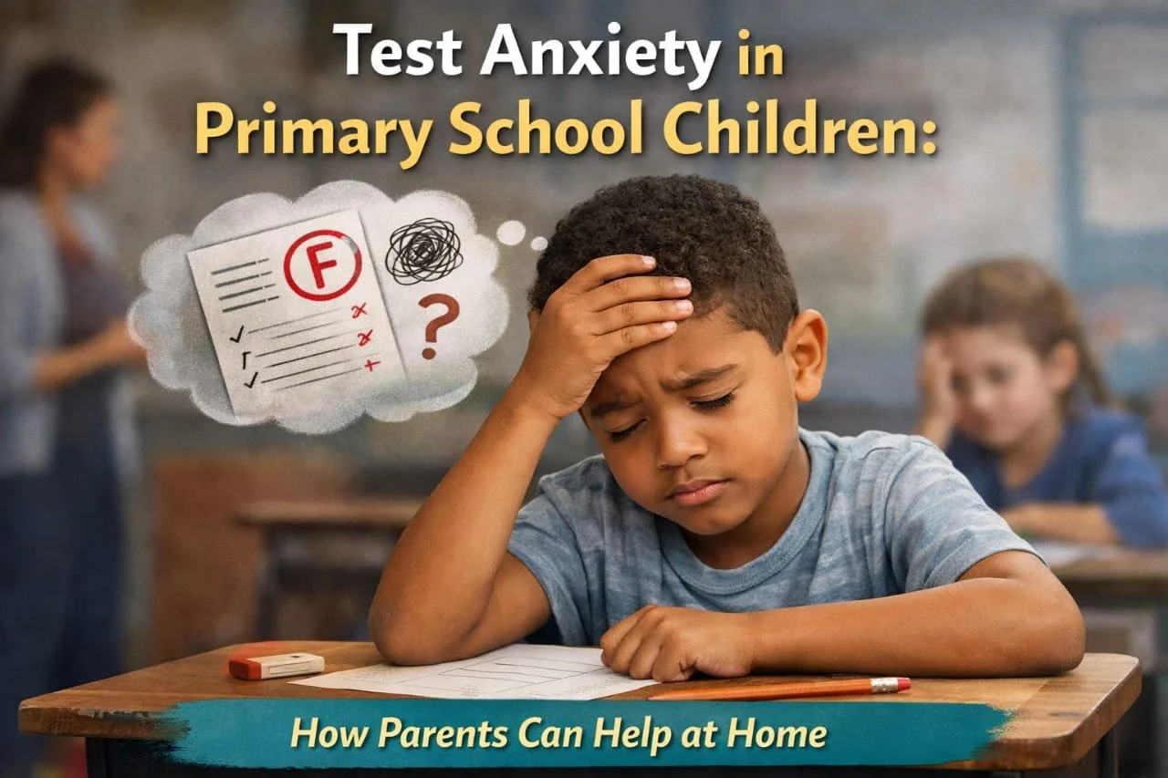 Test Anxiety in Primary School Children: How Parents Can Help at Home