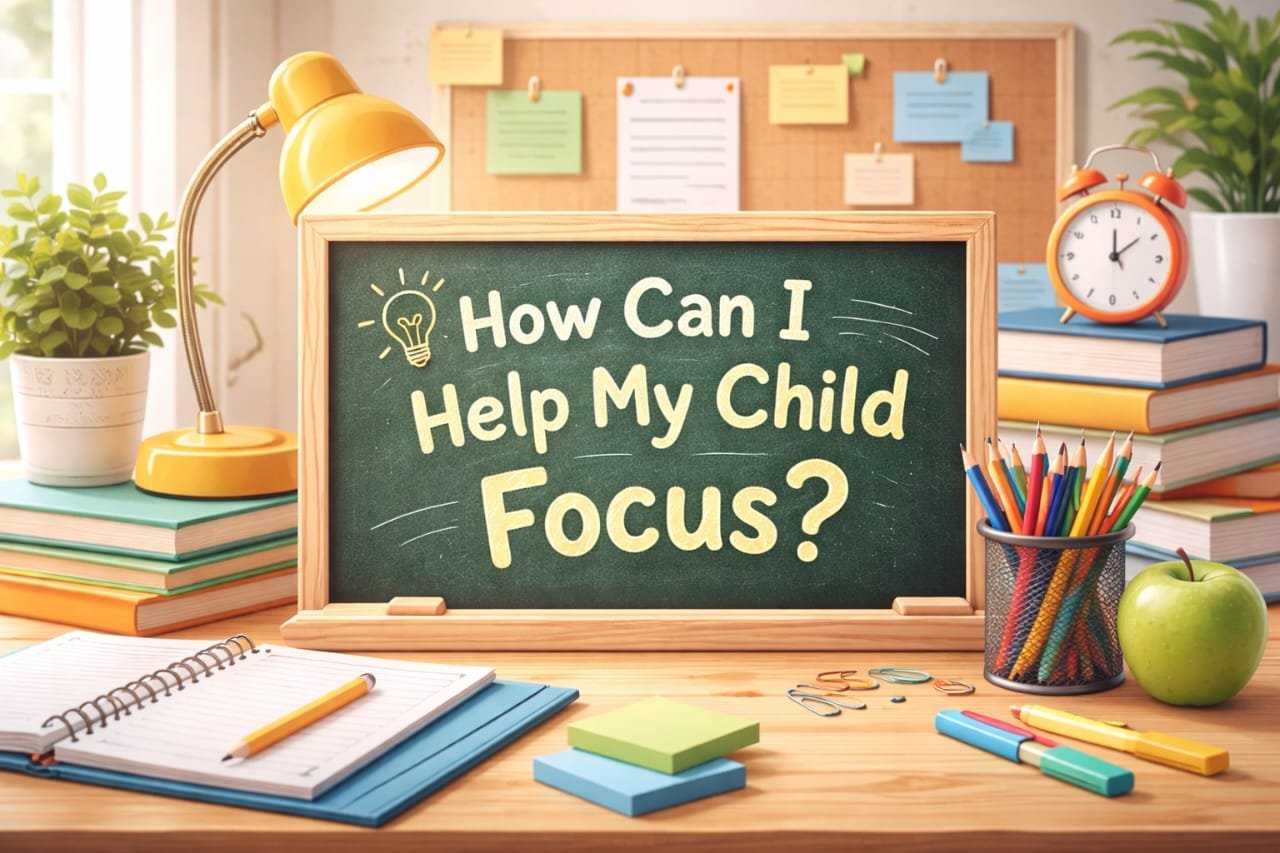 How Can I Help My Child Focus in School?