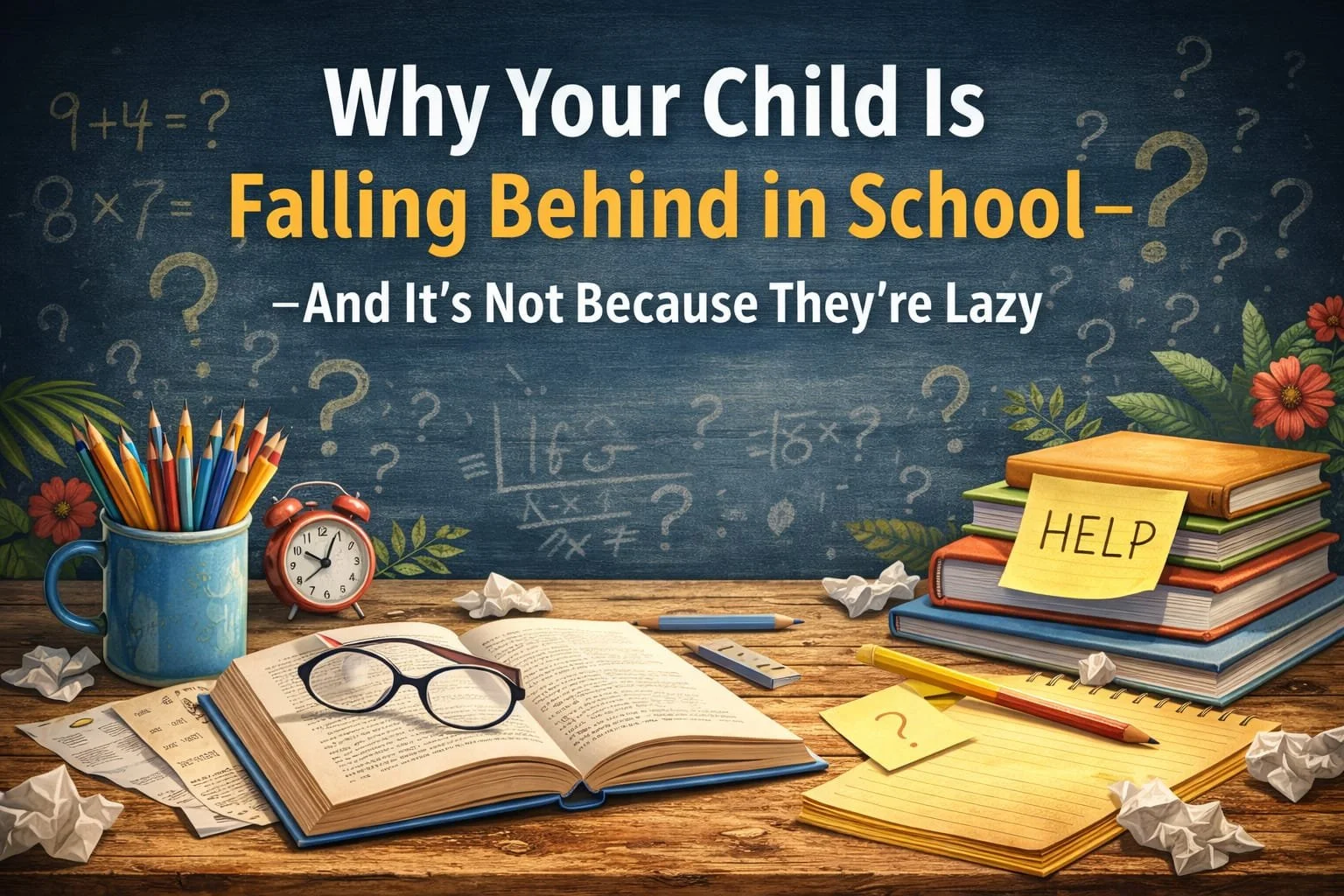 Why Your Child is Falling Behind in School - And It’s Not Because They’re Lazy