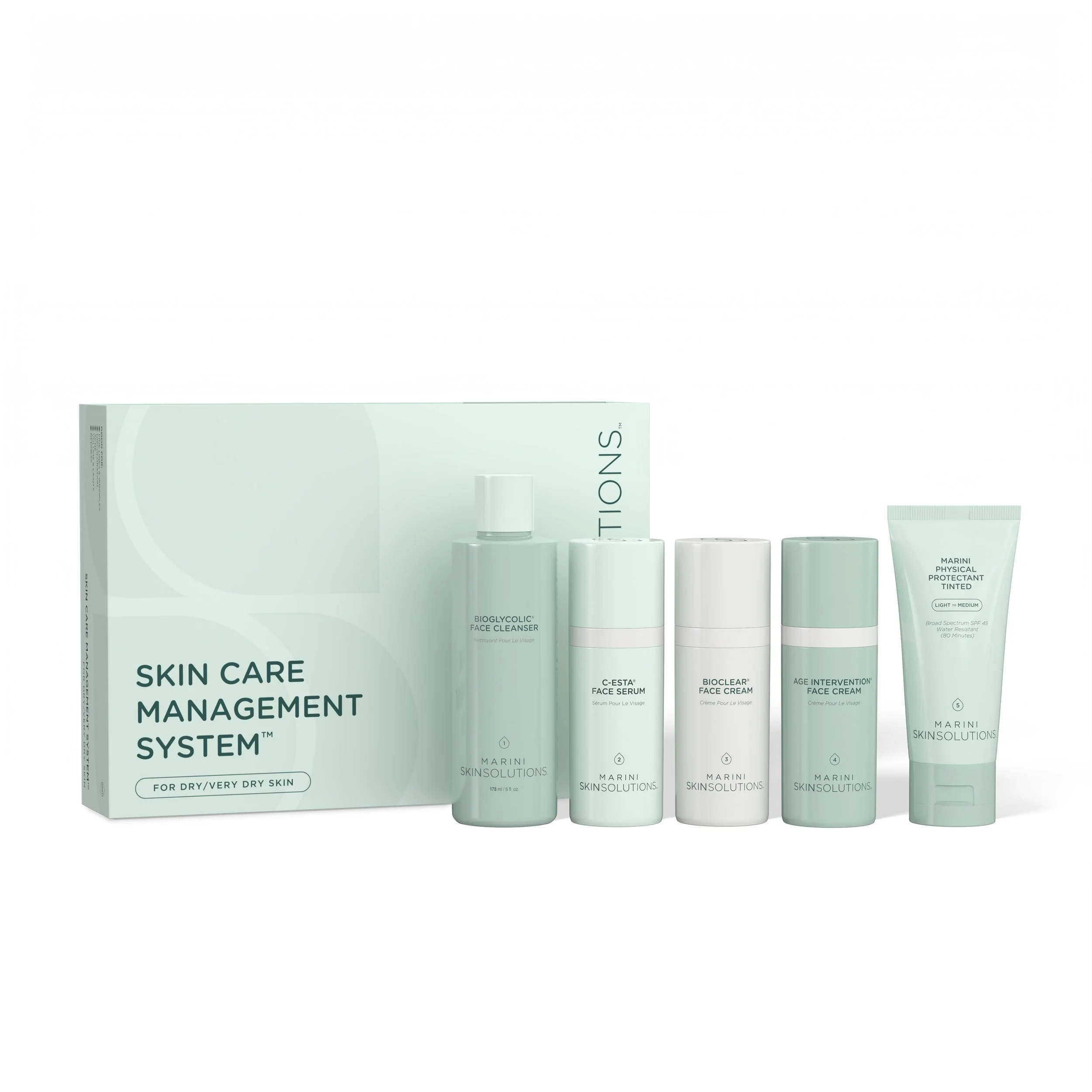 Marini Skin Solutions Skin Care Management System™ - For Dry/Very Dry