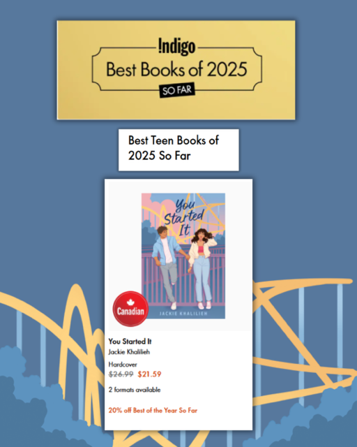 Indigo Best Teen Books of the Year 2025