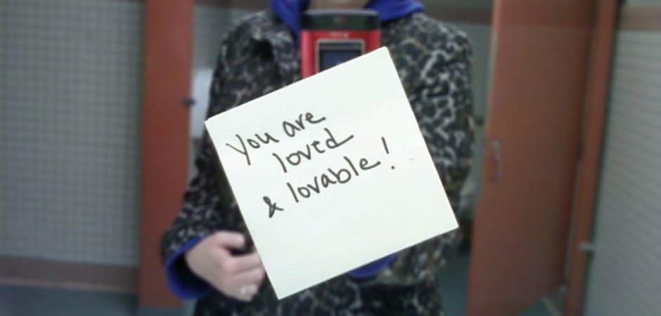 Positive Post It | You Are Loved