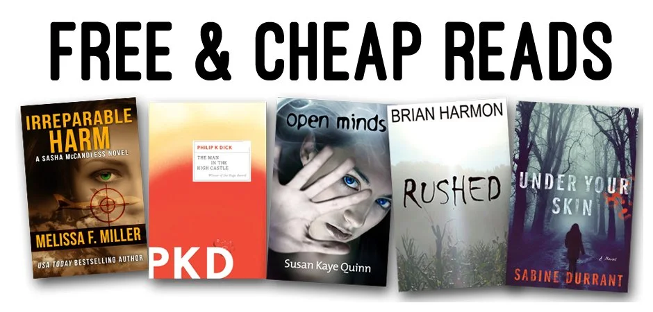 Free & Cheap Reads, 2/9/15 | Alternate History, Mind Readers & Legal Thrillers