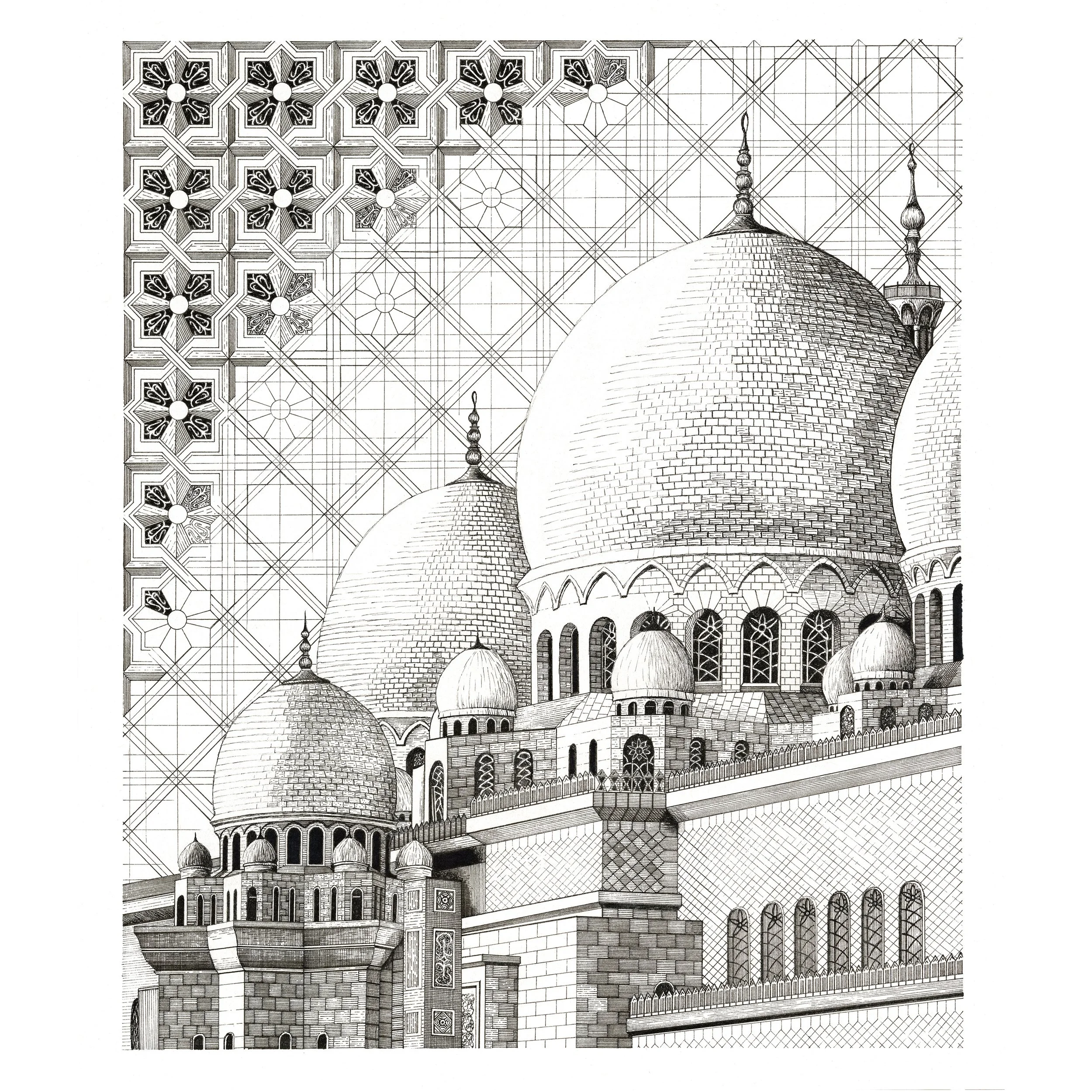 The Sheikh Zayed Grand Mosque