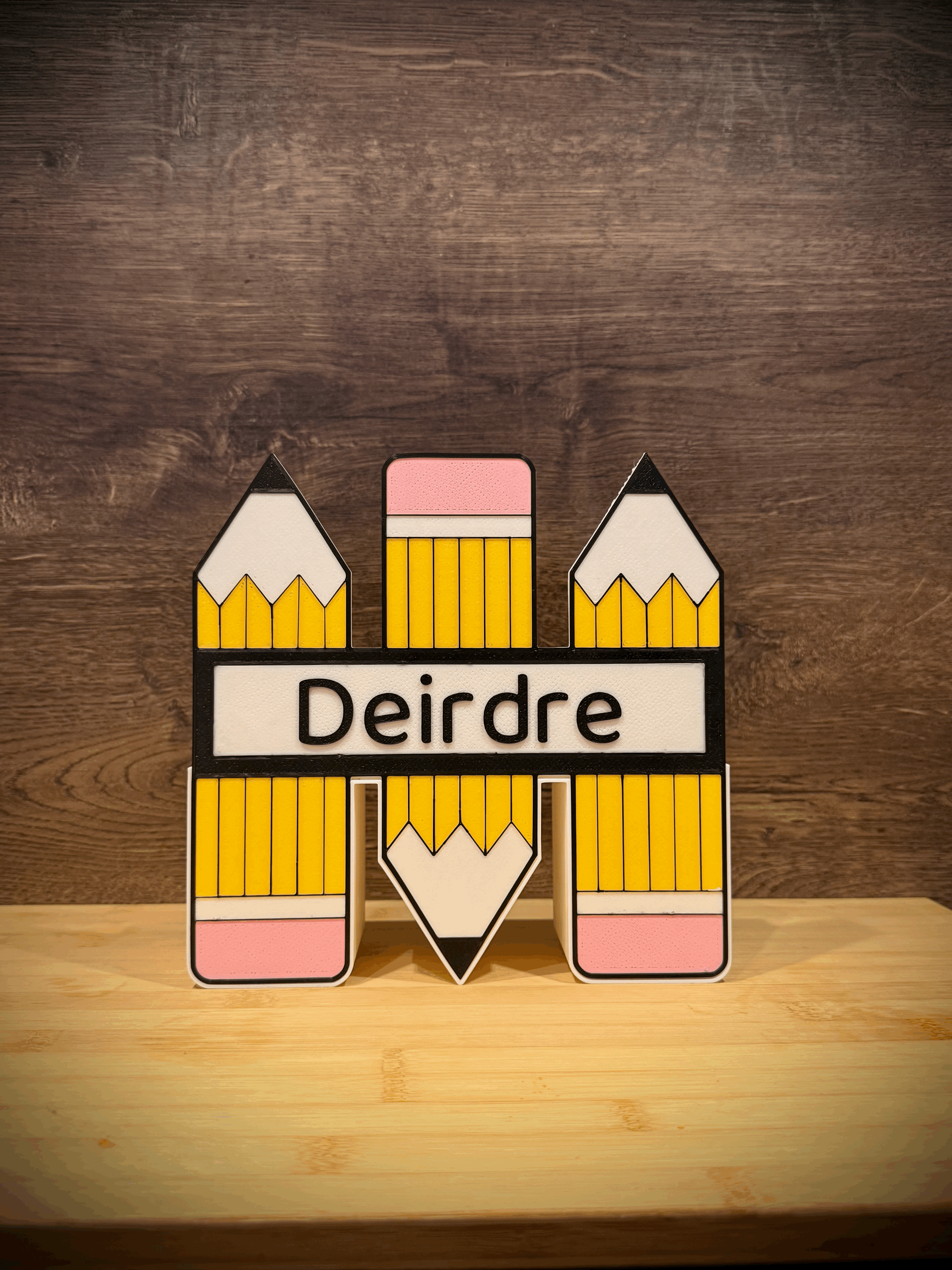 Personalised Pencil Holder – Desk Organiser