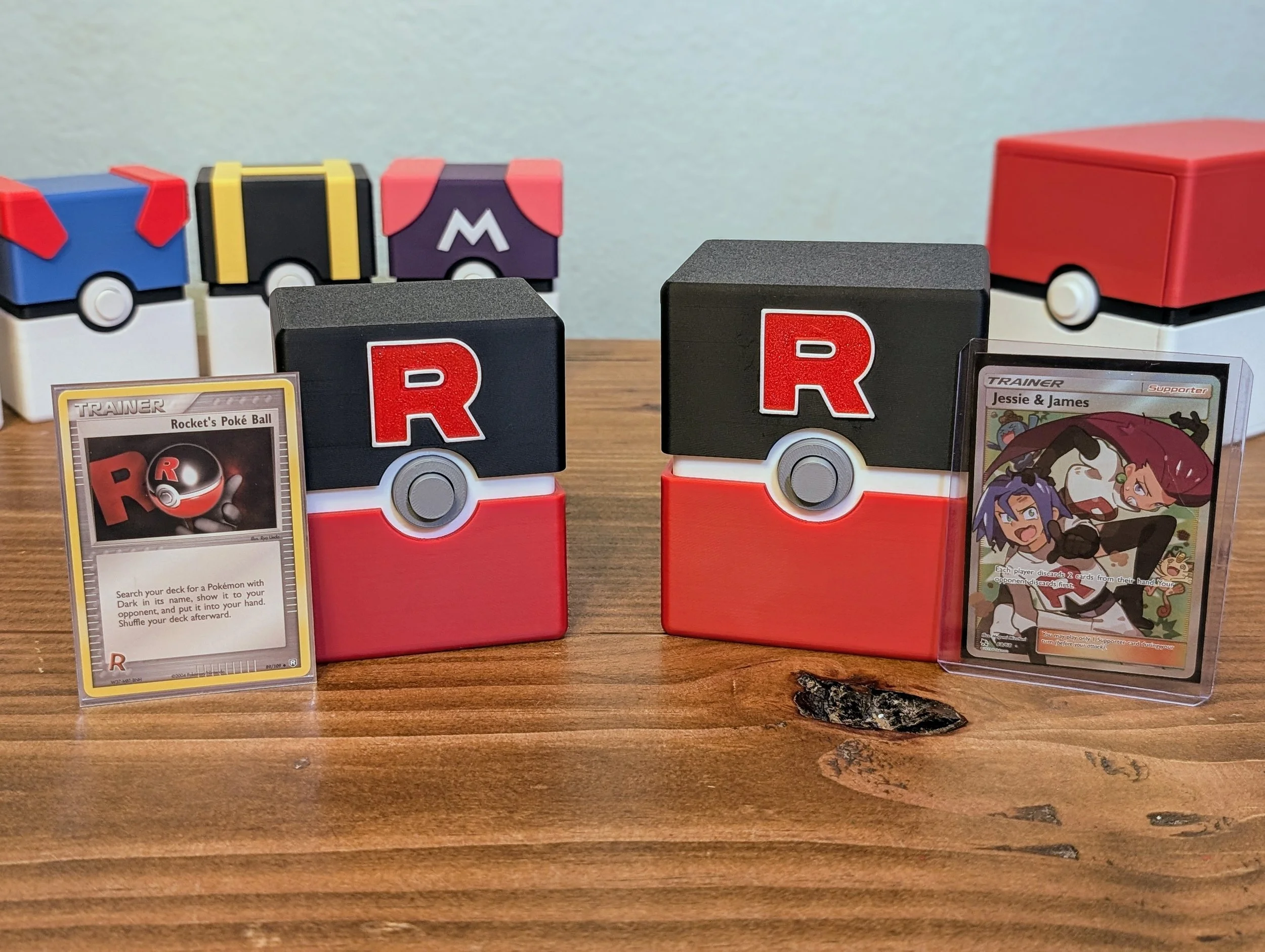 Pokemon Inspired Clip-Closure Deck Storage Box