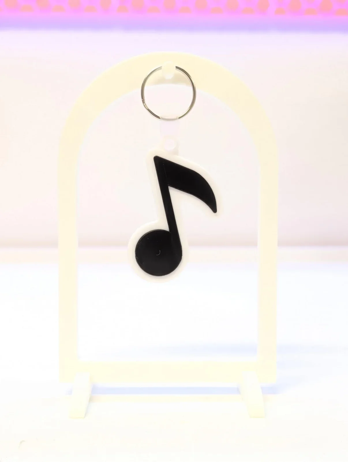 Music Note NFC Keyring