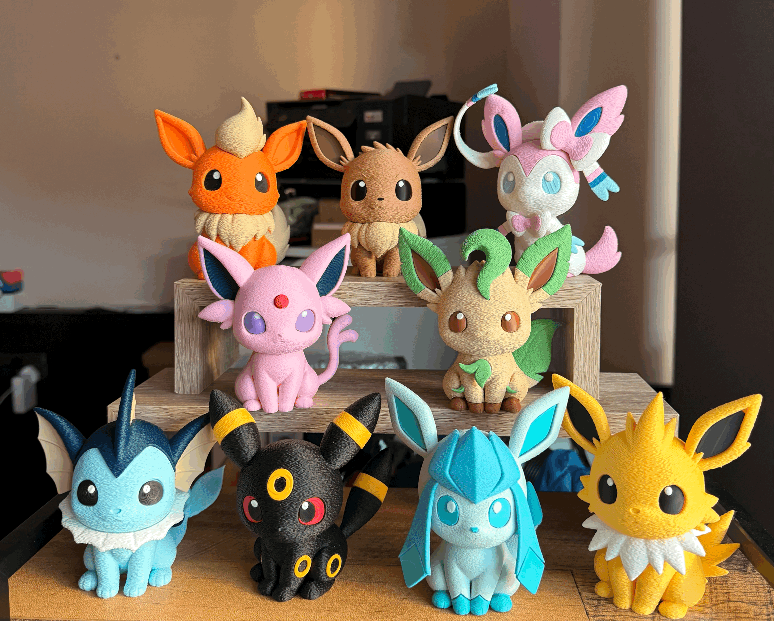 Eeveelution Chibi Figures