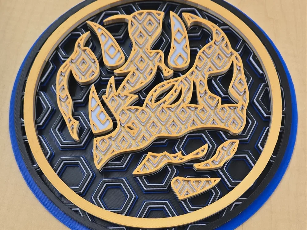 Blue Ranger Mosaic