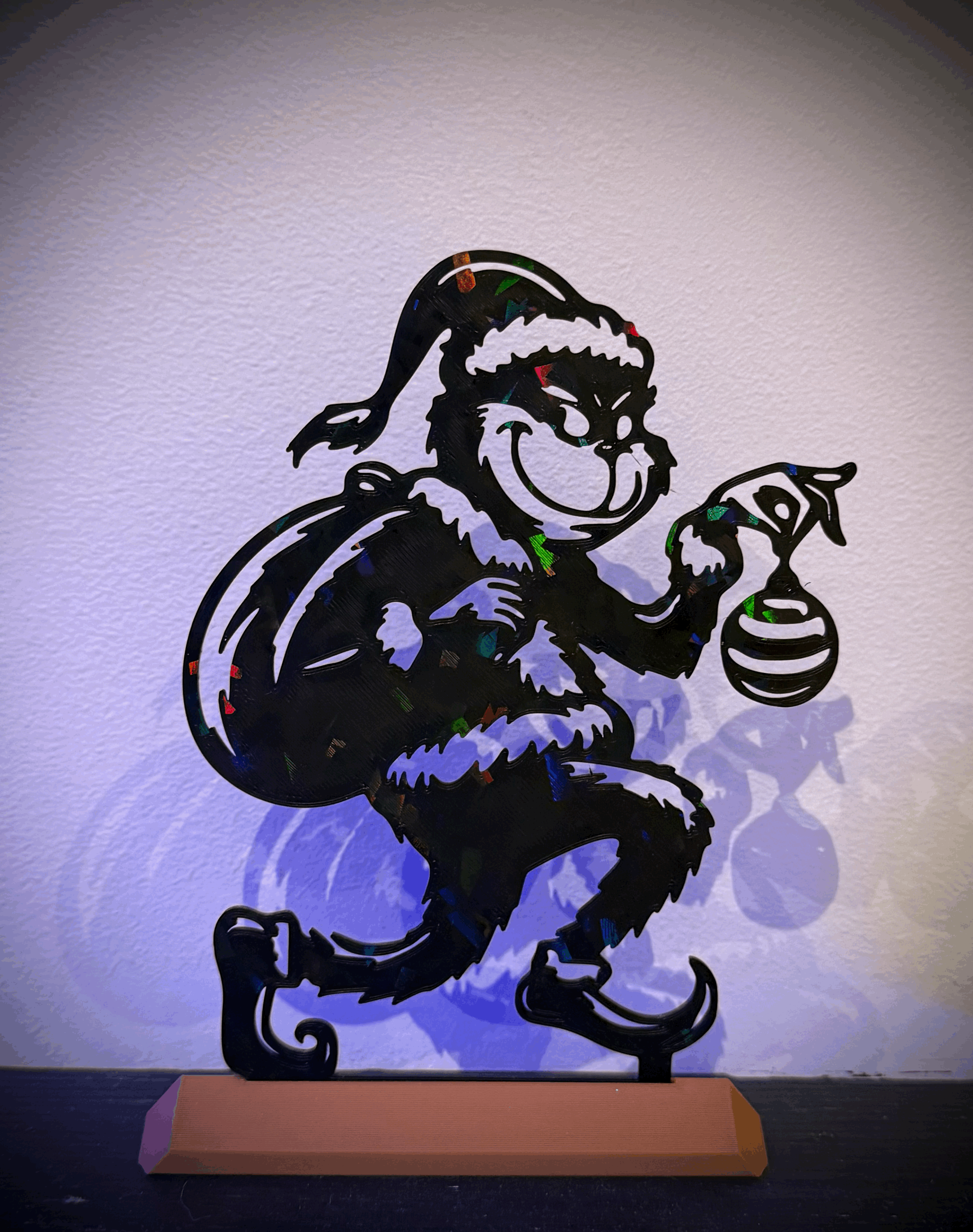 Sneaky Grinch Silhouette