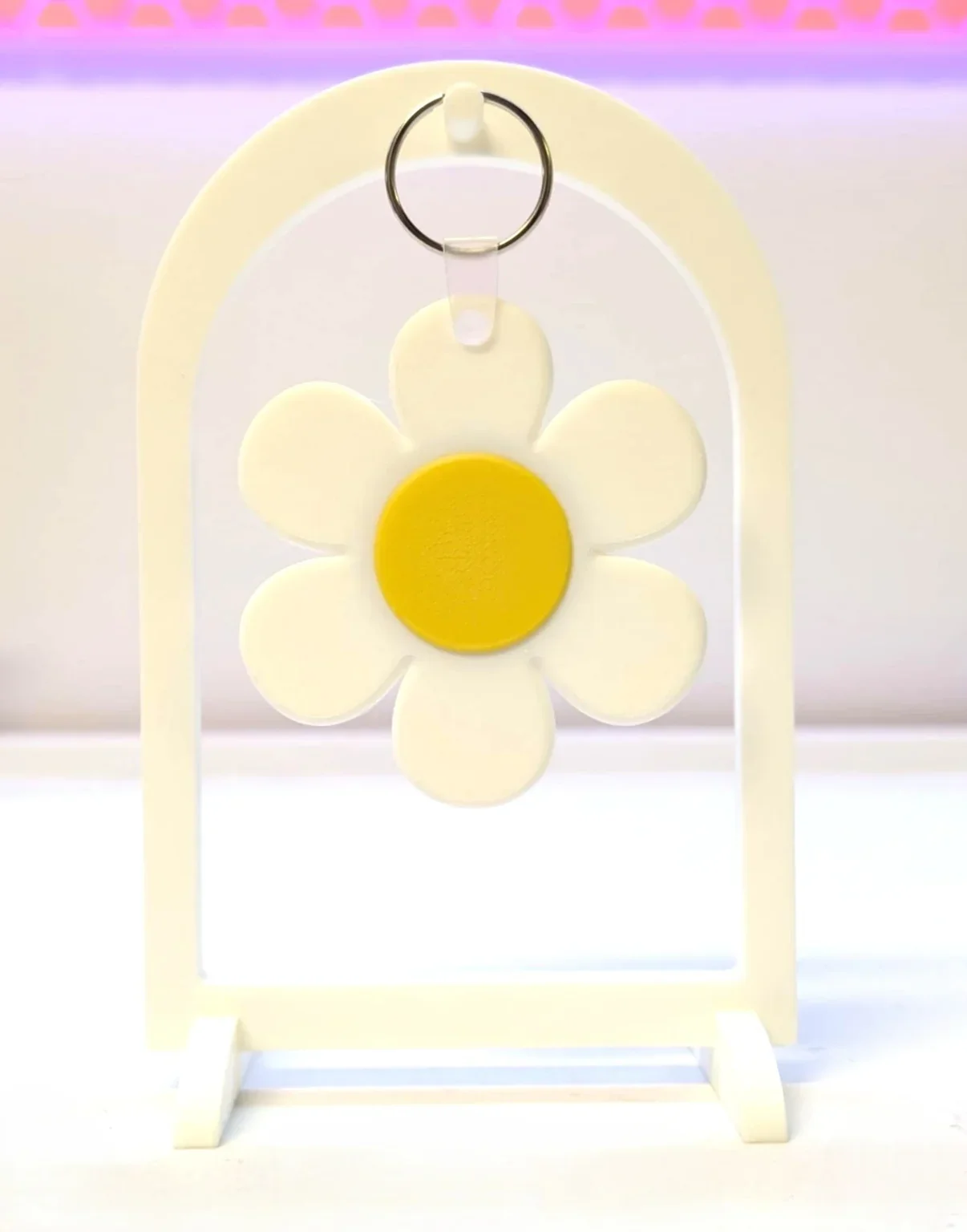 Daisy Flower NFC Keyring