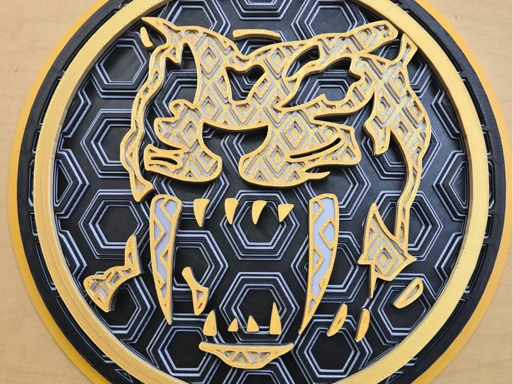 Yellow Ranger Mosaic