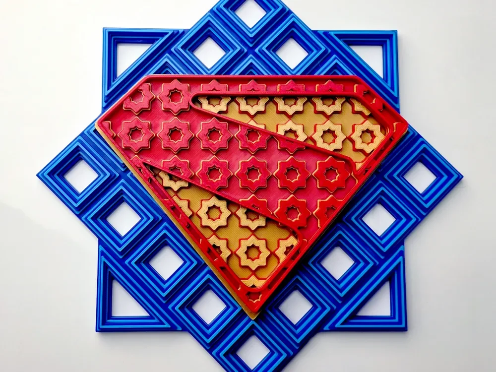 Superman Mosaic Star-Frame Edition