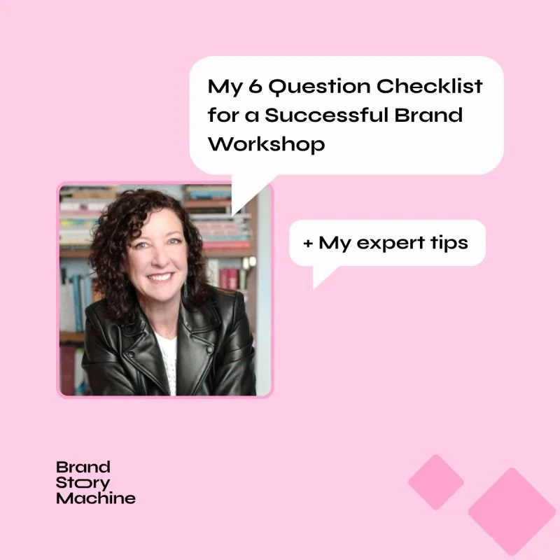 The Successful Brand Workshop Checklist - 6 Questions